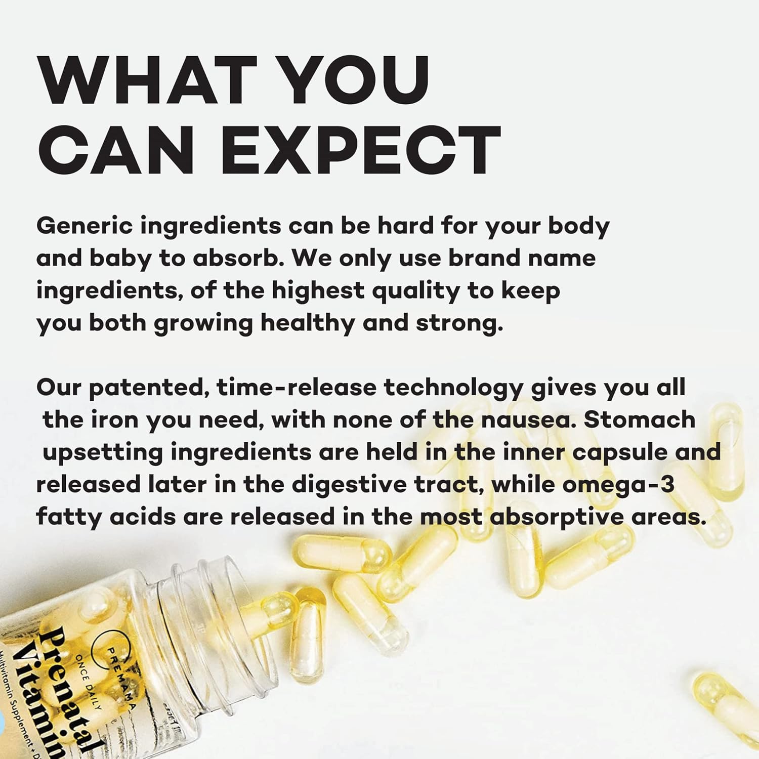 Prenatal Vitamin Energy Boost Drink Mix & Support Bundle with Omega 3, B Vitamins, DHA, Folate - 28 Servings