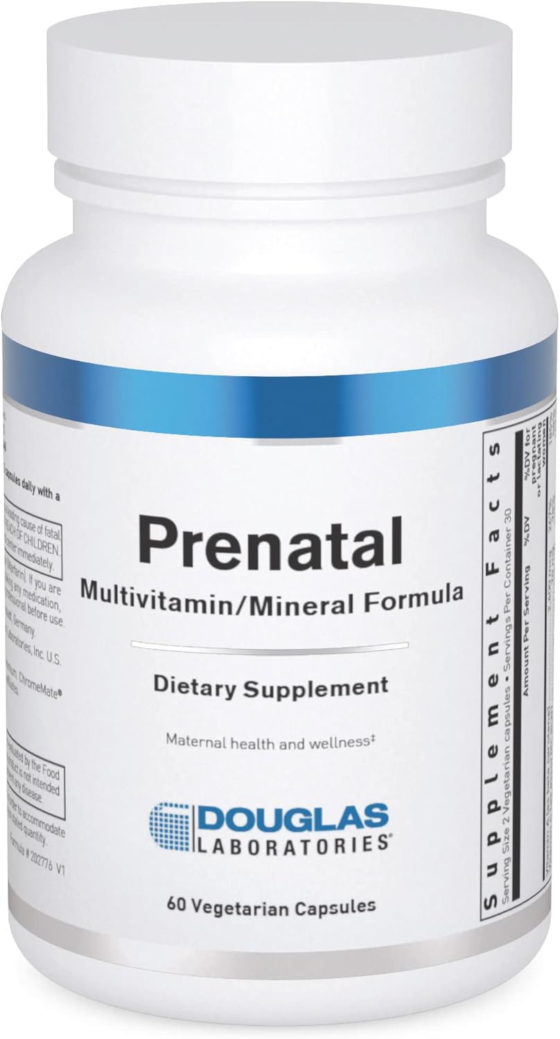Prenatal Vitamins for Maternal Health During Pregnancy | Douglas Laboratories | 60 Capsules