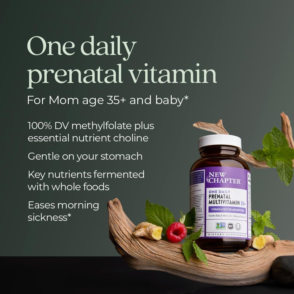 Prenatal Vitamins for Women 35+ with Methylfolate & Choline - Gluten Free, Non-GMO - 90 ct - BoostGo Australia