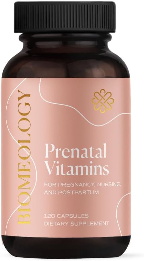 Prenatal Vitamins with Methylfolate, Choline, and Zinc for Mom & Baby Nutrition - 120 Capsules - BoostGo Australia