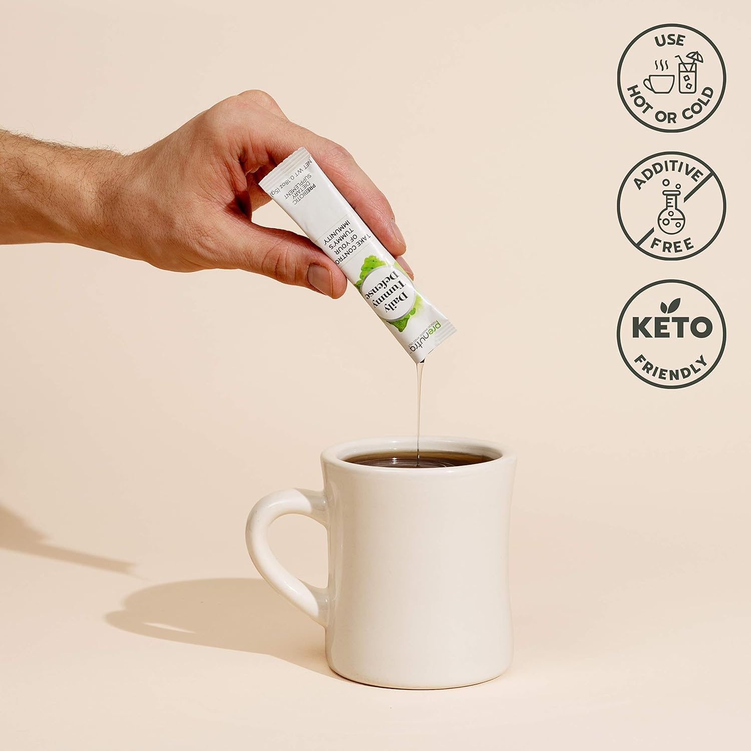 Prenutra High Dose GOS Prebiotic Syrup for Gut Health, Digestive Regularity, Weight Management, and Mental Wellbeing - 30ct Powder Alternative for Men and Women