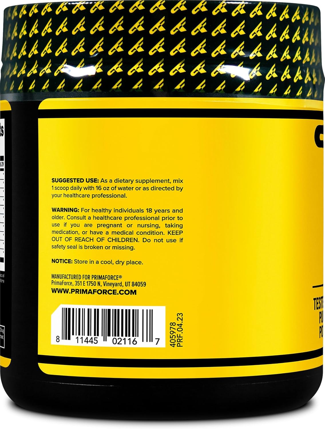 Primaforce EAA Powder - Fruit Punch Flavor | Essential Amino Acids for Workout Recovery (30 Servings, Non-GMO, Gluten Free)