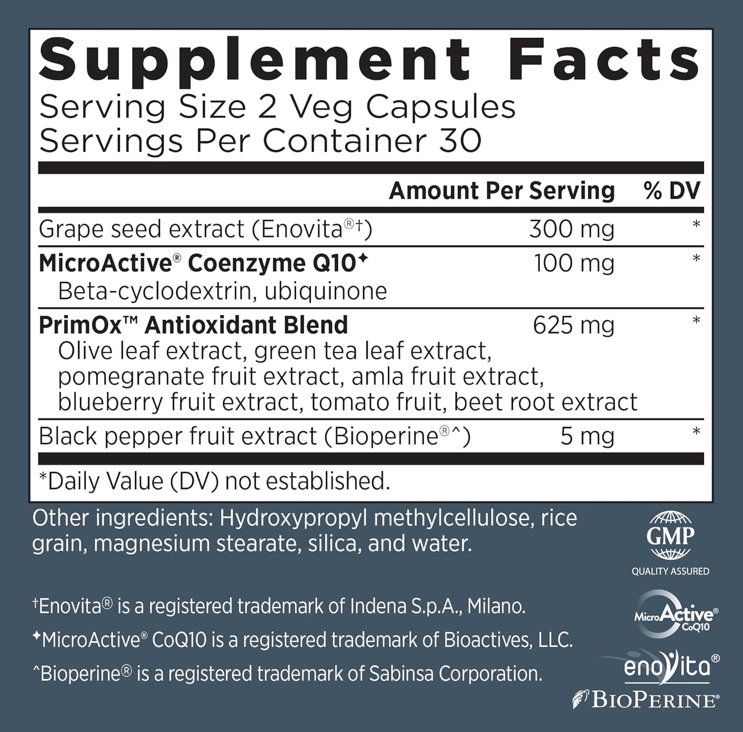 Primal Labs CardioRelax AO - Coenzyme Q10 Formula with Bioperine & Olive Leaf Extract - 60 Capsules