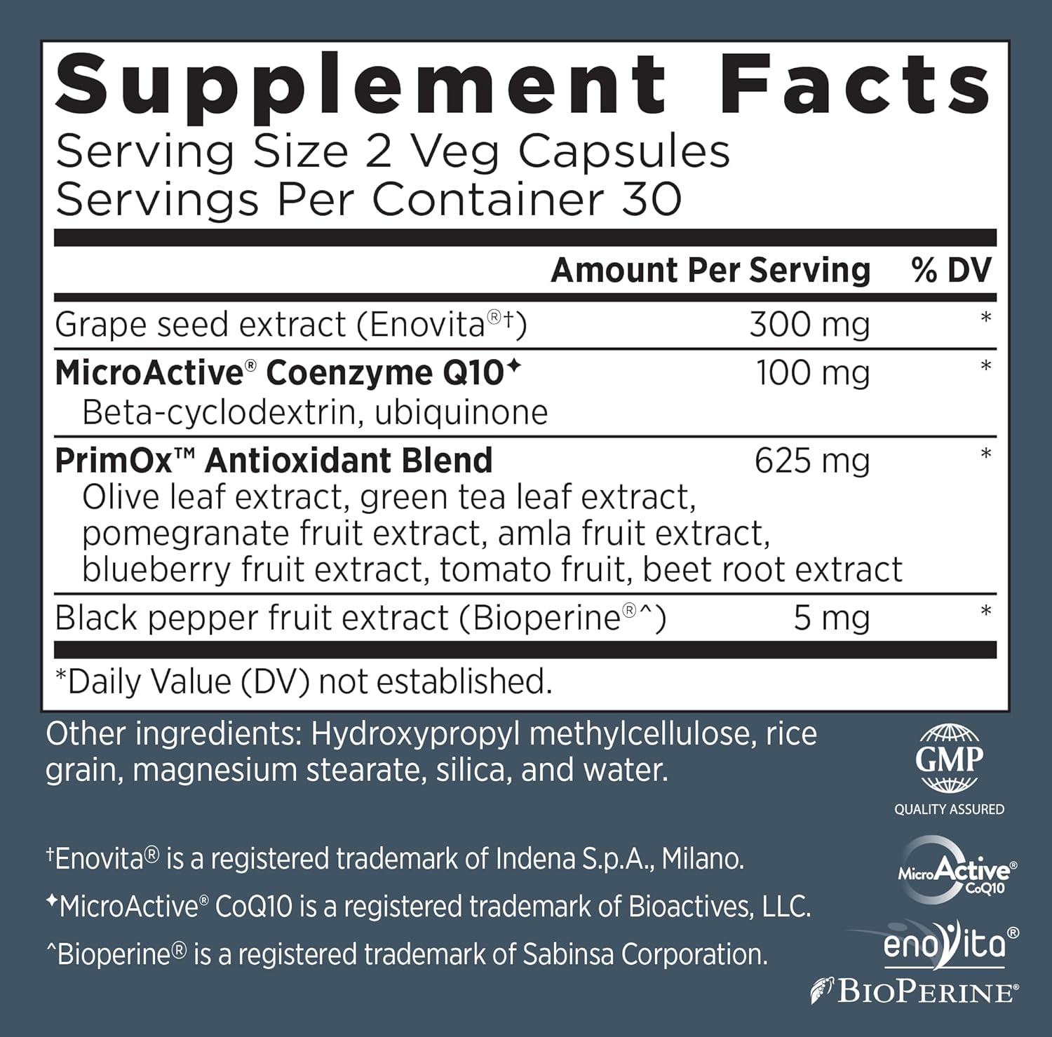 Primal Labs CardioRelax AO - Coenzyme Q10 Formula with Bioperine & Olive Leaf Extract - 60 Capsules