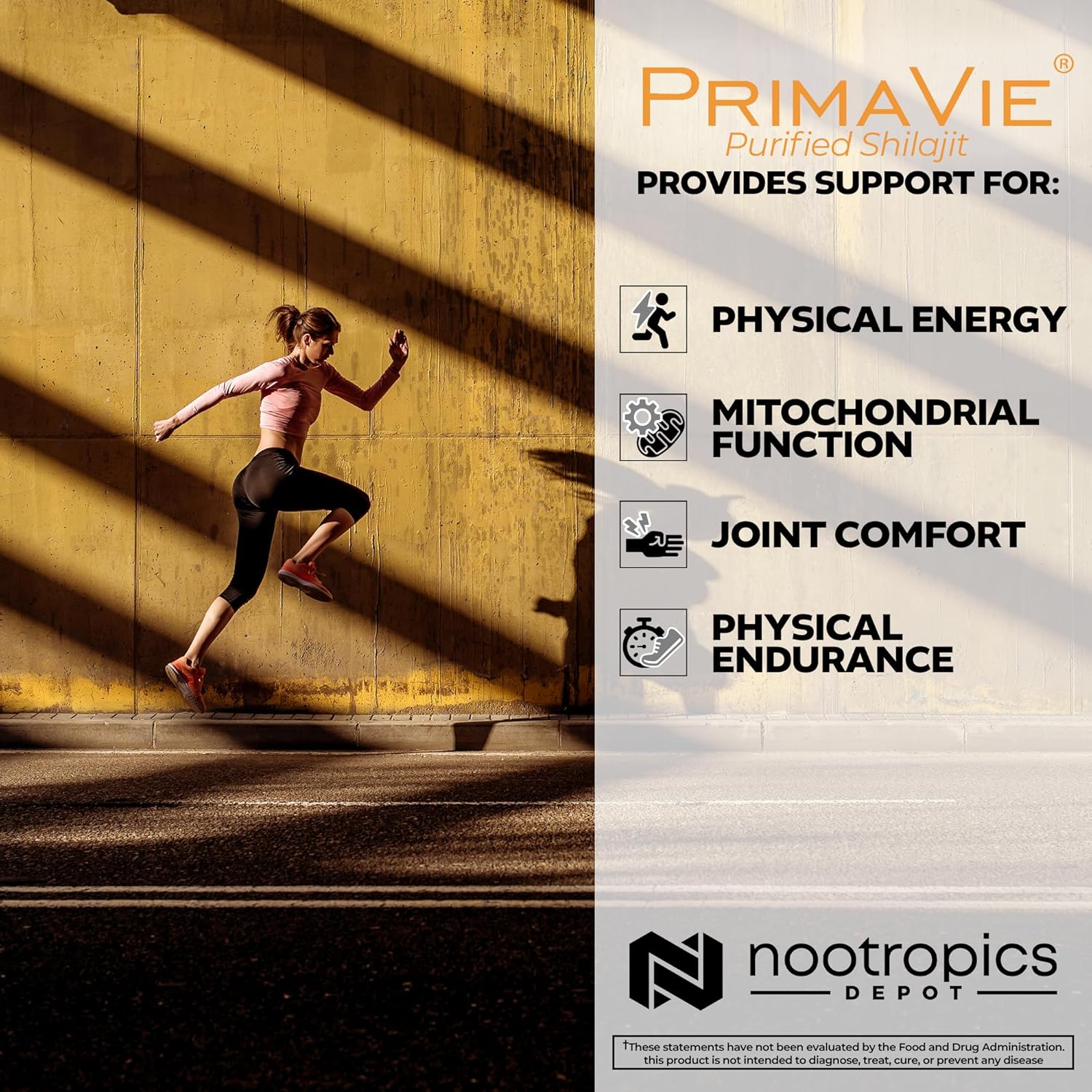 PrimaVie Shilajit Capsules | 250mg | 30 Count | Purified Extract | Ayurvedic Supplement | Enhances Endurance + Supports Mitochondrial Health - BoostGo Australia