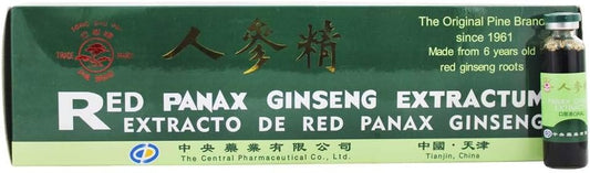 Prince Of Peace Red Panax Ginseng Extractum 30 Vial - Natural Energy Boost and Immune Support