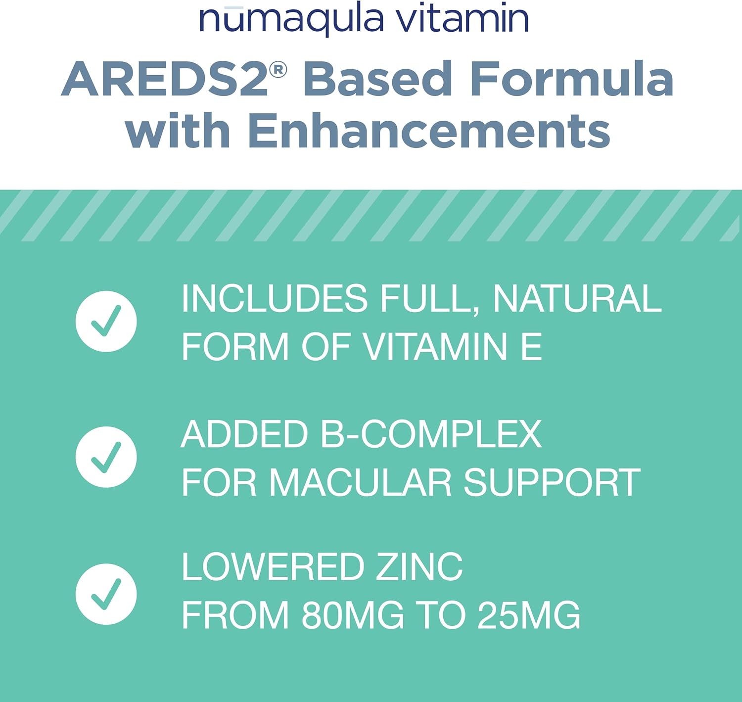 PRN nūmaqula Vitamin: Advanced Macular Support with Lutein, Zeaxanthin, B Complex, and Vitamin E - 1 Month Supply