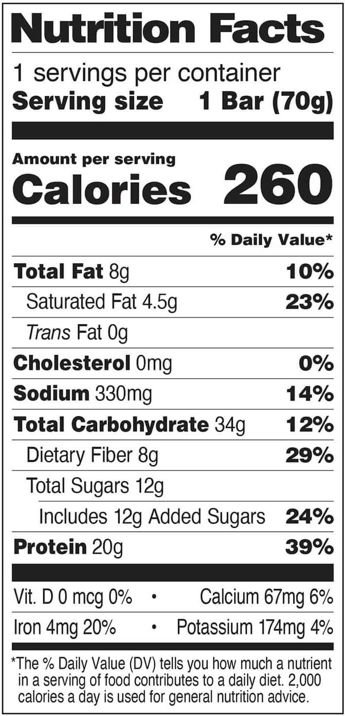 PROBAR Chocolate Brownie Protein Bars - Non-GMO, Gluten-Free, Plant-Based Whole Food Ingredients for Natural Energy (12 Count)