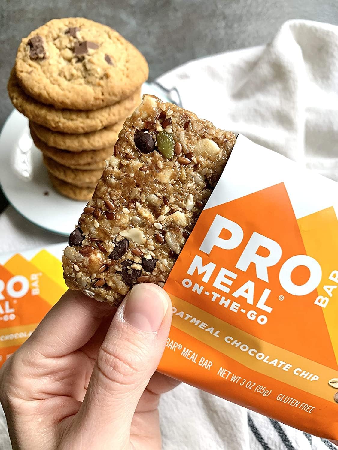 PROBAR Meal Bar 12 Flavor Variety Pack - Natural Energy, Non-GMO, Gluten-Free, Plant-Based Ingredients - 3 oz (Pack of 12)