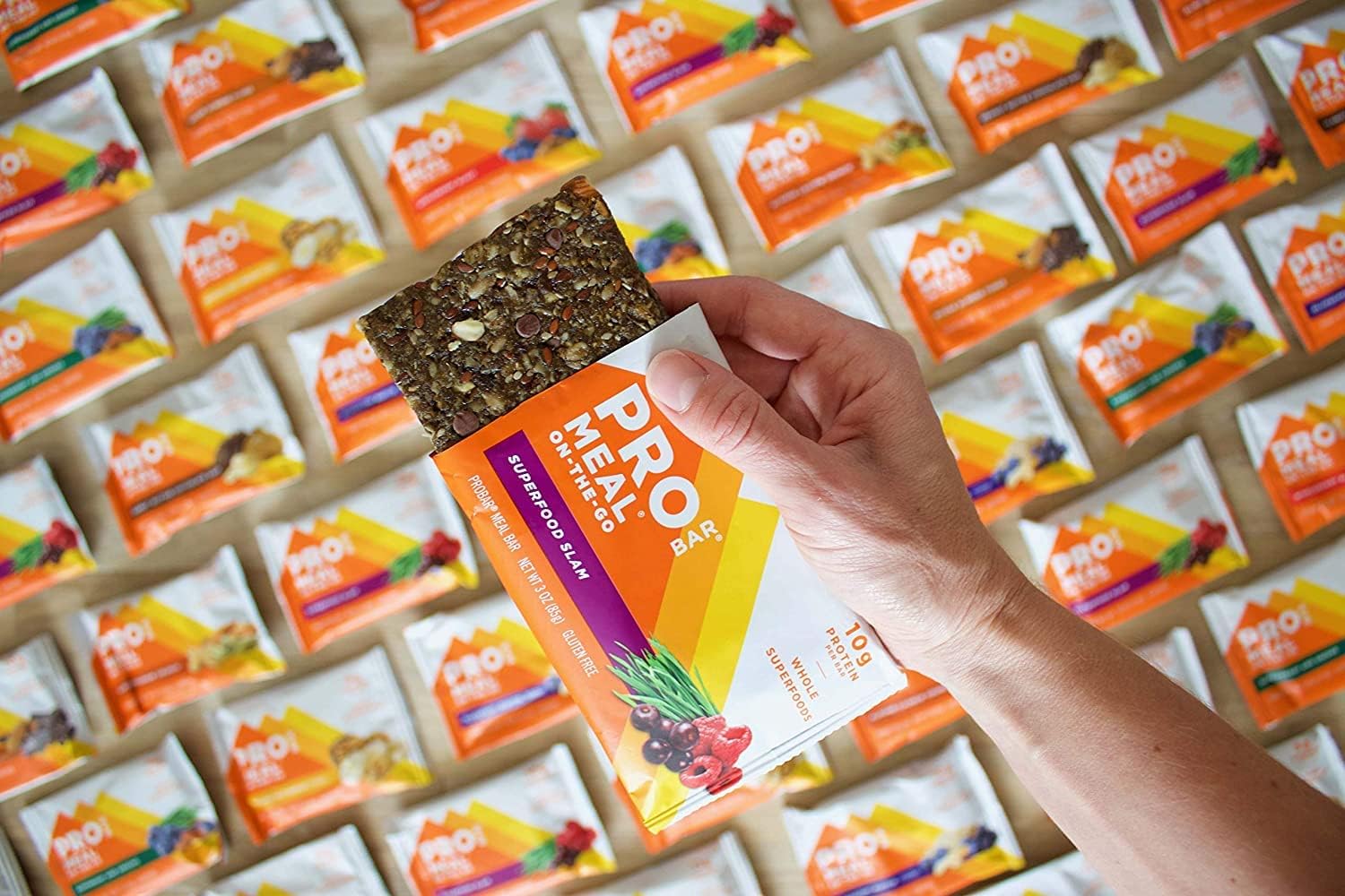 PROBAR Meal Bar 12 Flavor Variety Pack - Natural Energy, Non-GMO, Gluten-Free, Plant-Based Ingredients - 3 oz (Pack of 12)