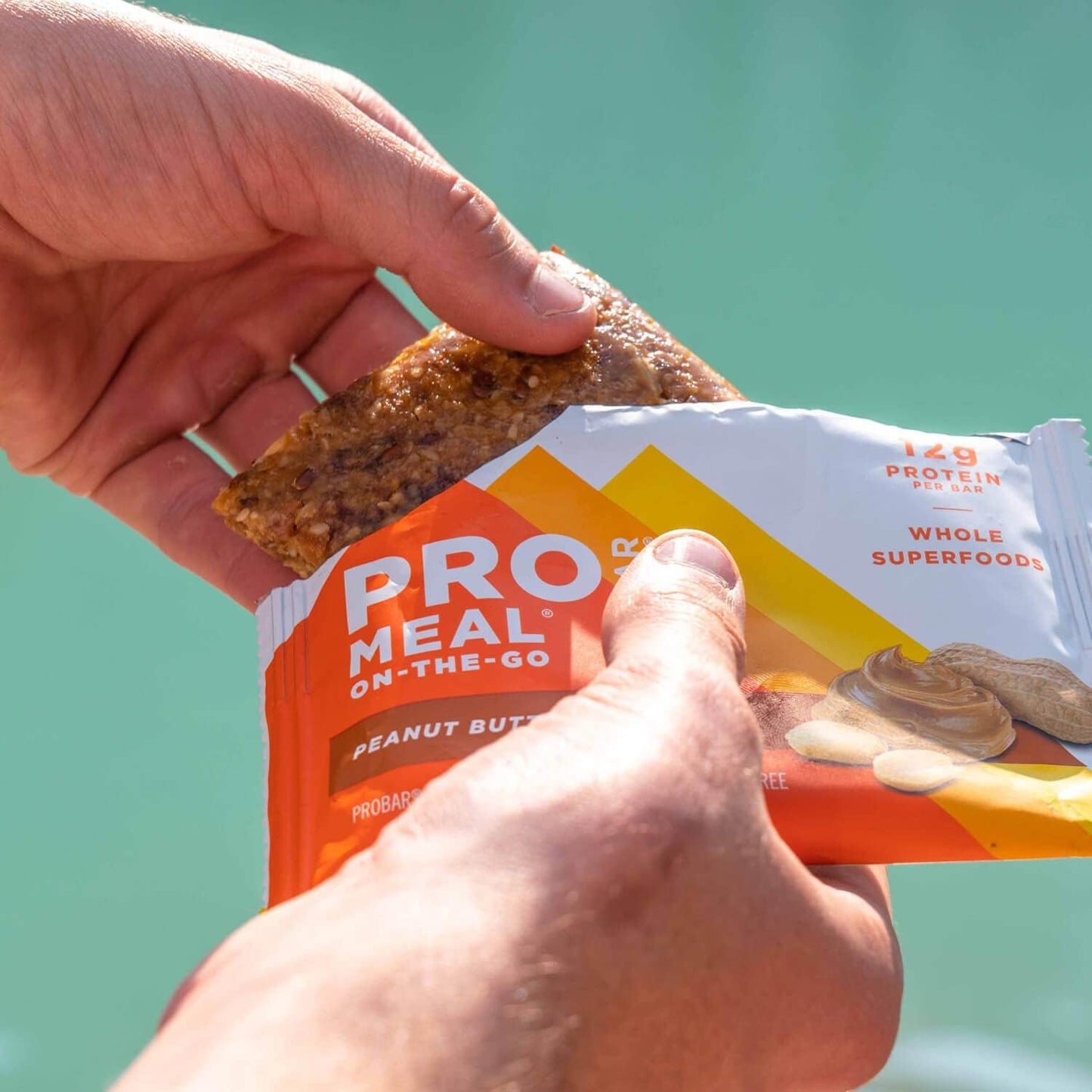 PROBAR Meal Bar Peanut Butter: 12 Count, Non-GMO, Gluten-Free, Plant-Based, Whole-Food, Natural Energy Boost - BoostGo Australia