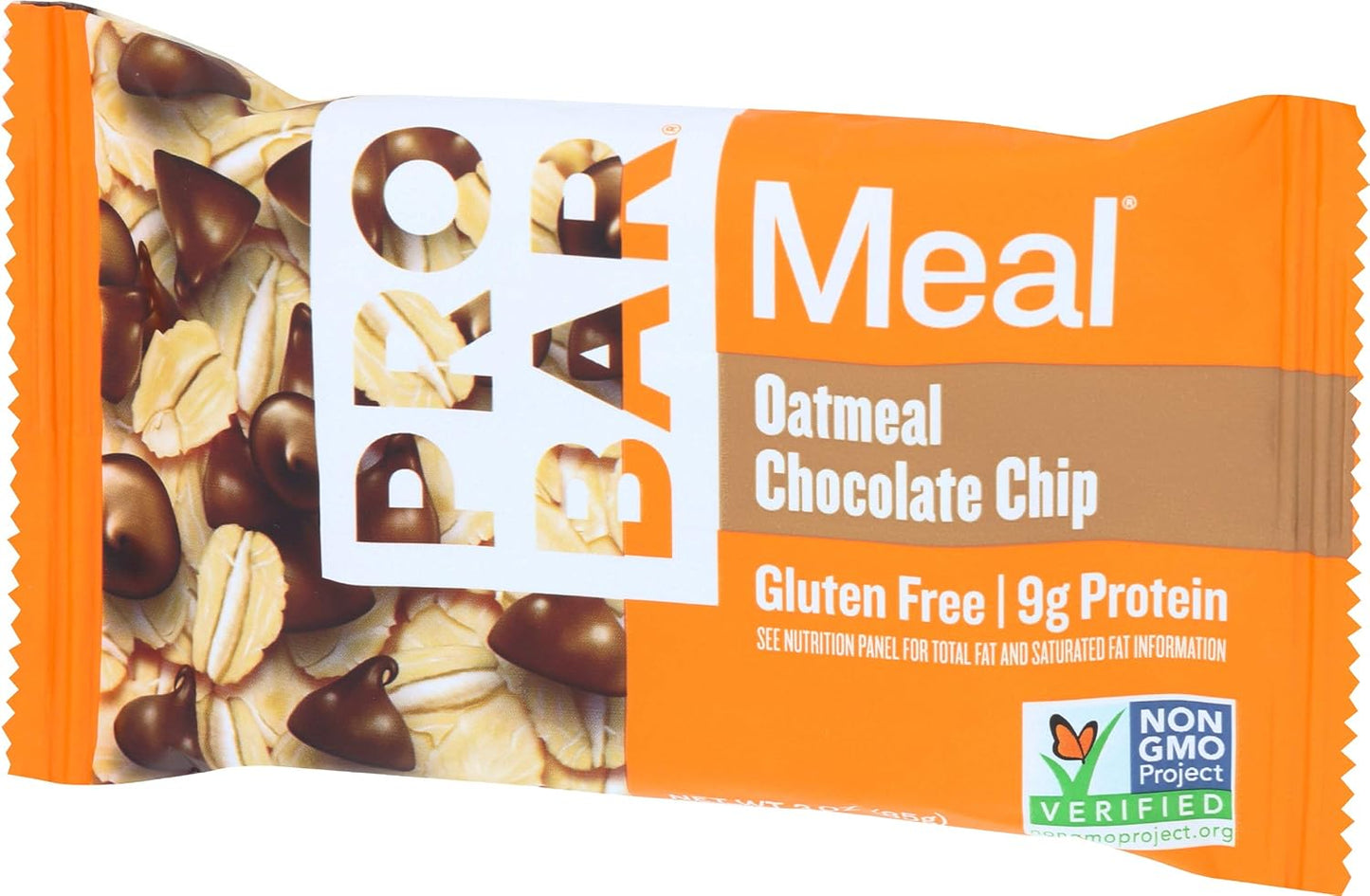 ProBar Meal Oatmeal Bar Choco Chip - 3 oz Gluten-Free Protein Snack