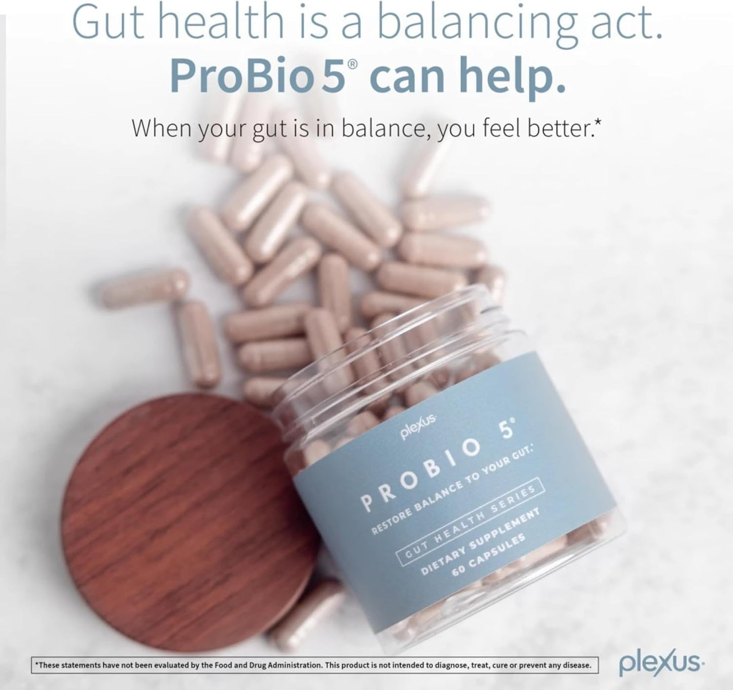 ProBio 5 by Plexus® - Advanced Probiotic Supplement for Gut Health and Digestive Support