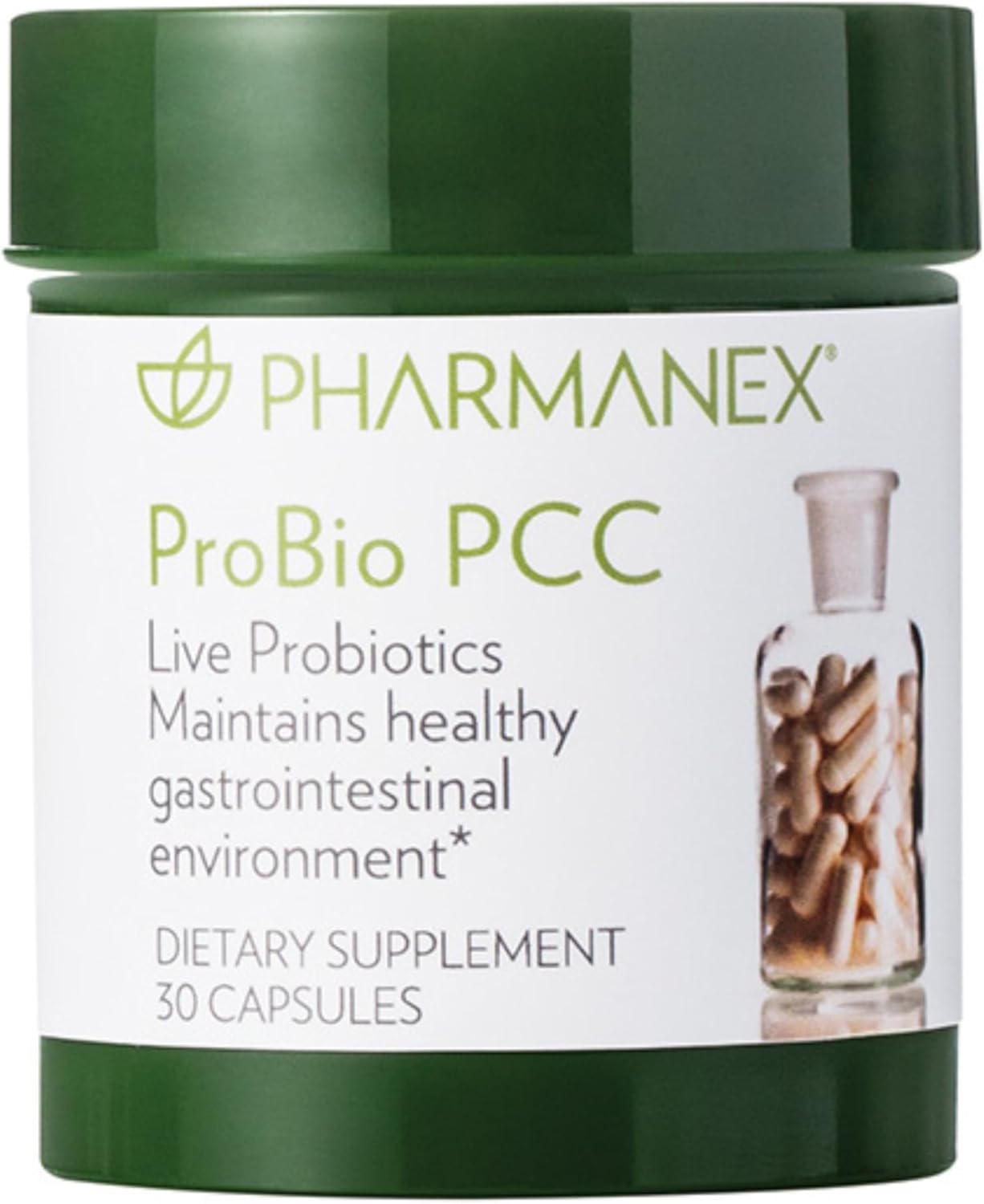 ProBio PCC Probiotic Supplement for Gut Health & Immune Support - 2 Billion CFU Capsules