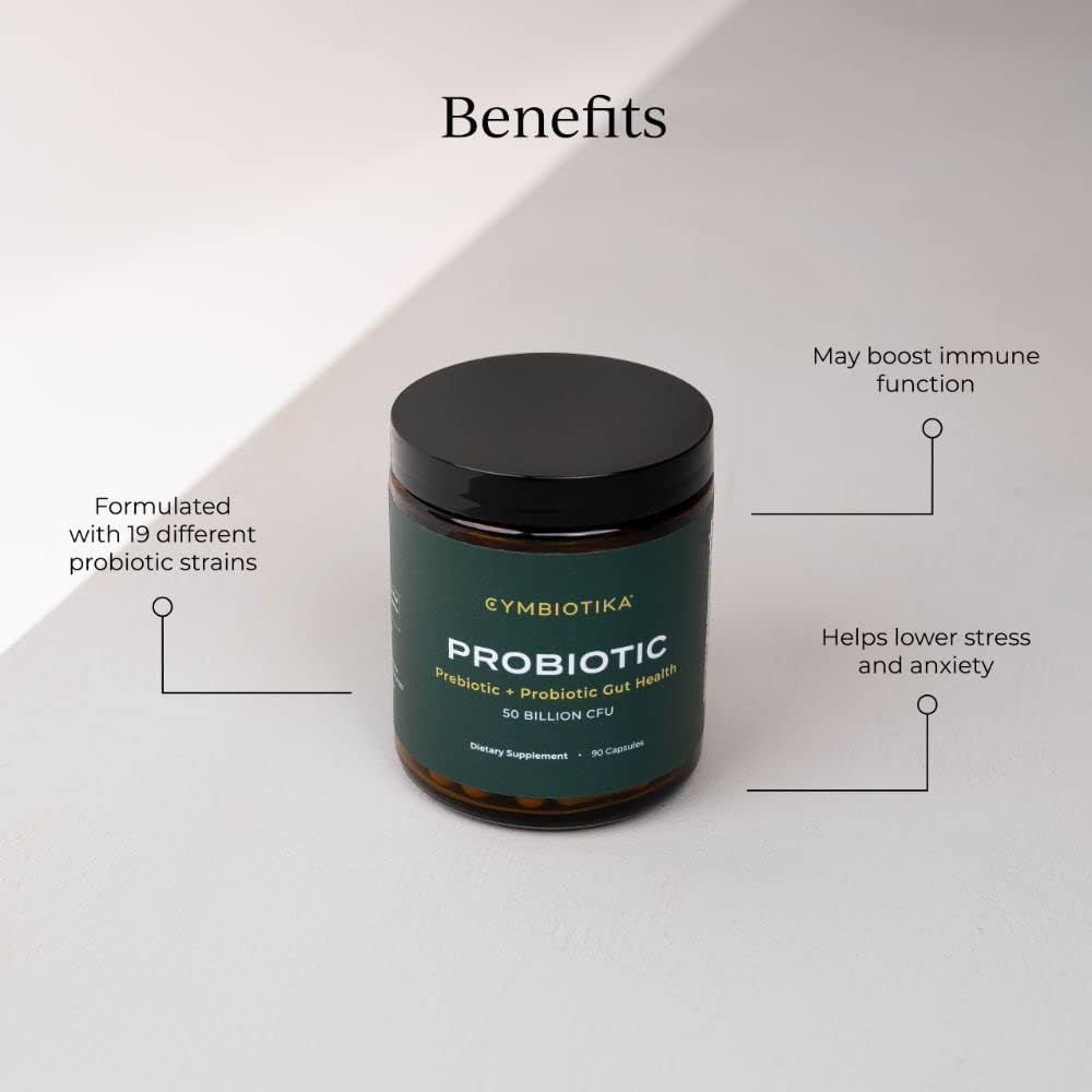 Probiotic Activated Charcoal Liquid Supplement - 50 Billion CFU, Supports Healthy Digestion, Stomach Detox & Relief for Men & Women