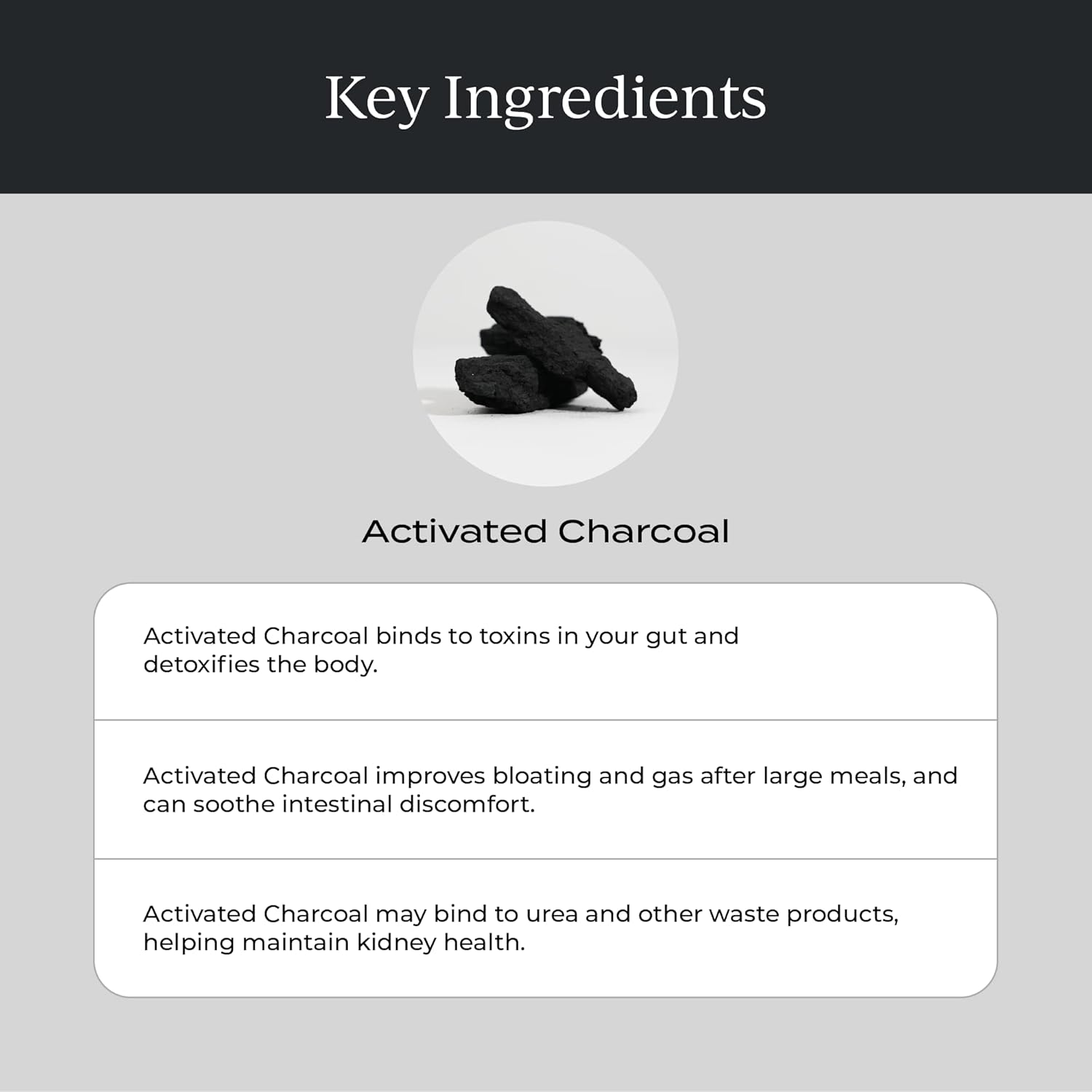 Probiotic Activated Charcoal Liquid Supplement - 50 Billion CFU, Supports Healthy Digestion, Stomach Detox & Relief for Men & Women