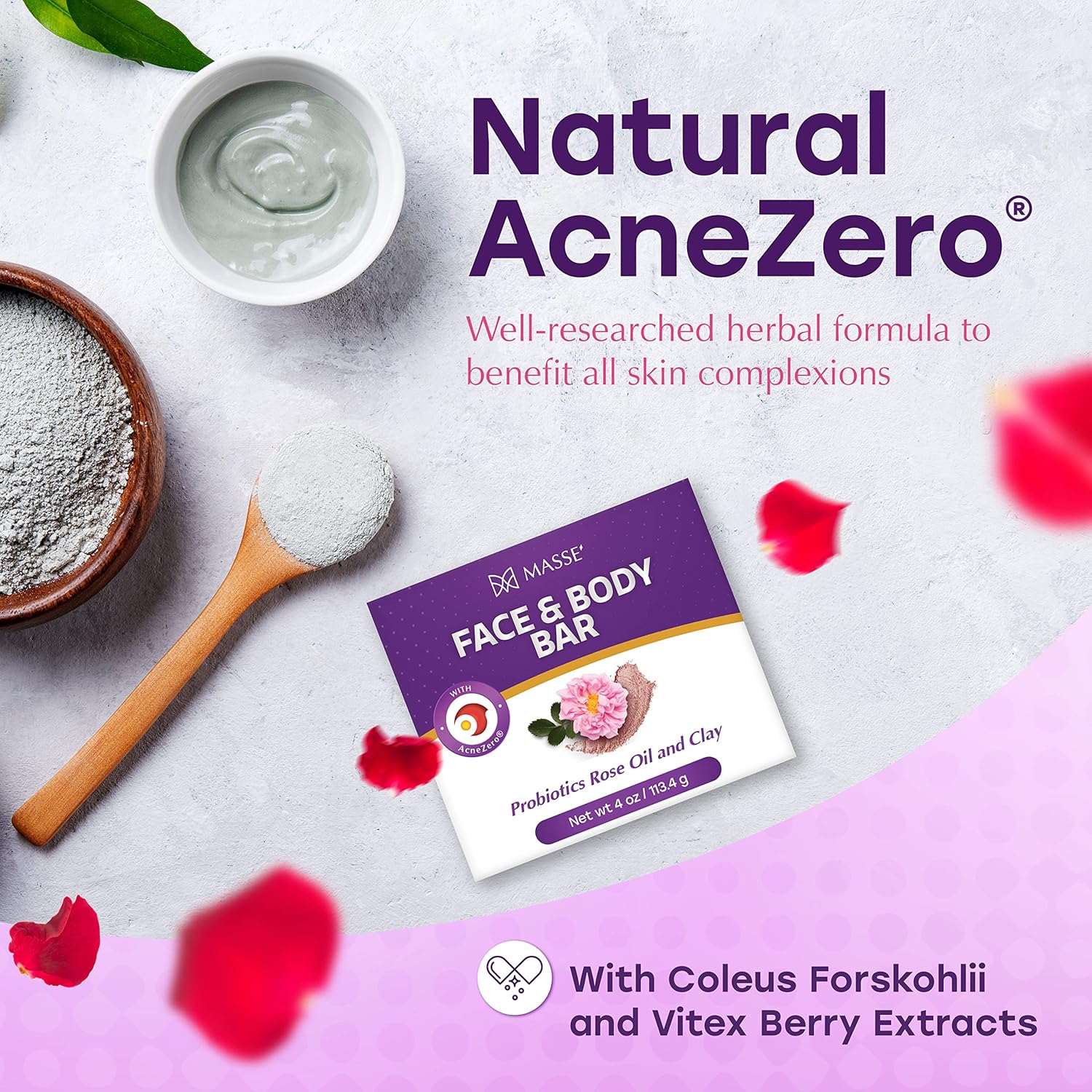 Probiotic Balance & Restore Dietary Supplement + Sensitive Skin Face Wash with AcneZero Cleanser