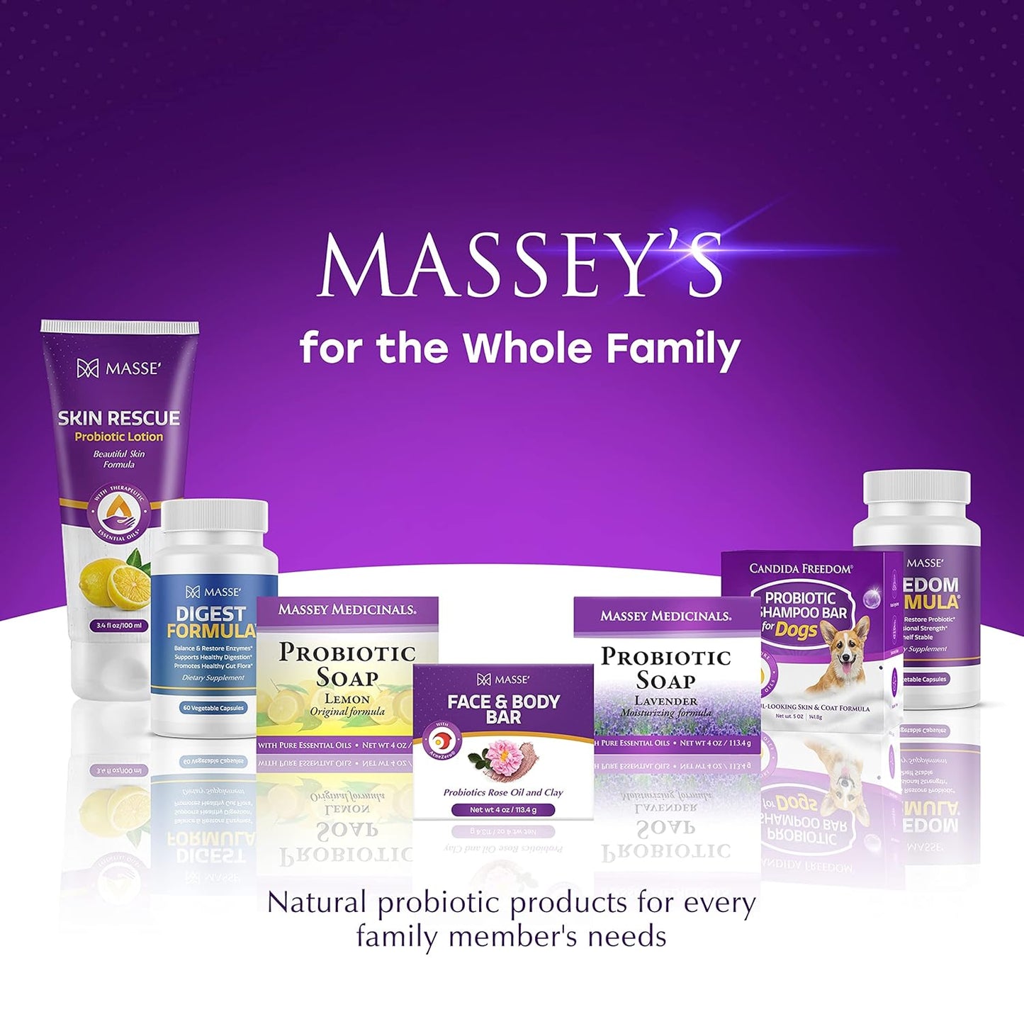 Probiotic Balance & Restore Dietary Supplement + Sensitive Skin Face Wash with AcneZero Cleanser