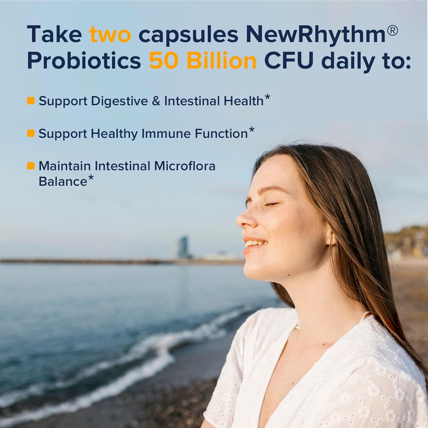 Probiotic Bundle for Gut & Feminine Health, 50 Billion CFU & 70 Billion CFU, Daily Care, 90 Capsules (2-Pack)