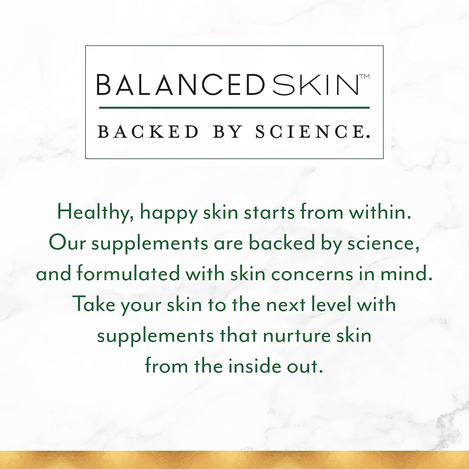 Probiotic Supplement for Balanced Skin & Digestive Health - 8 Billion CFU, 3 Strains, 60 Capsules, Vegetarian, Non-GMO