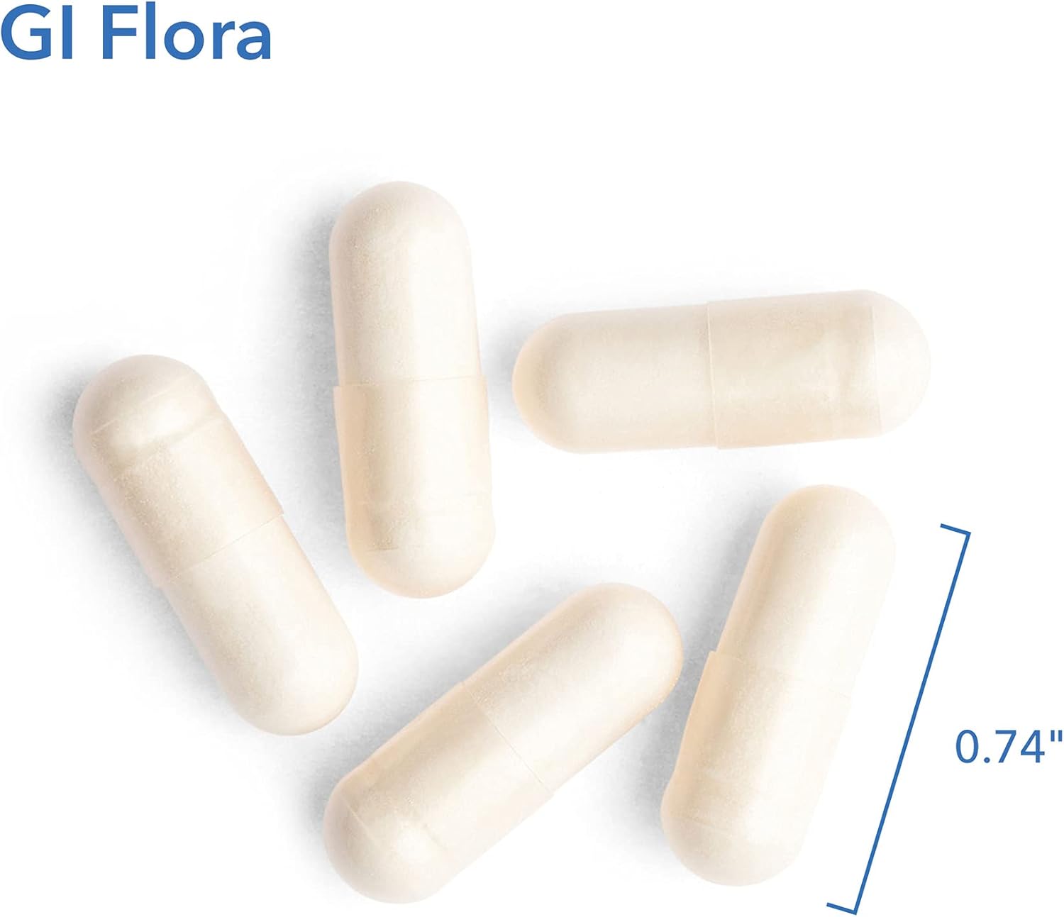 Probiotic Supplement for Digestive & Gut Health - Allergy Research Group GI Flora with Lactobacillus & Bifidobacterium - 90 Count