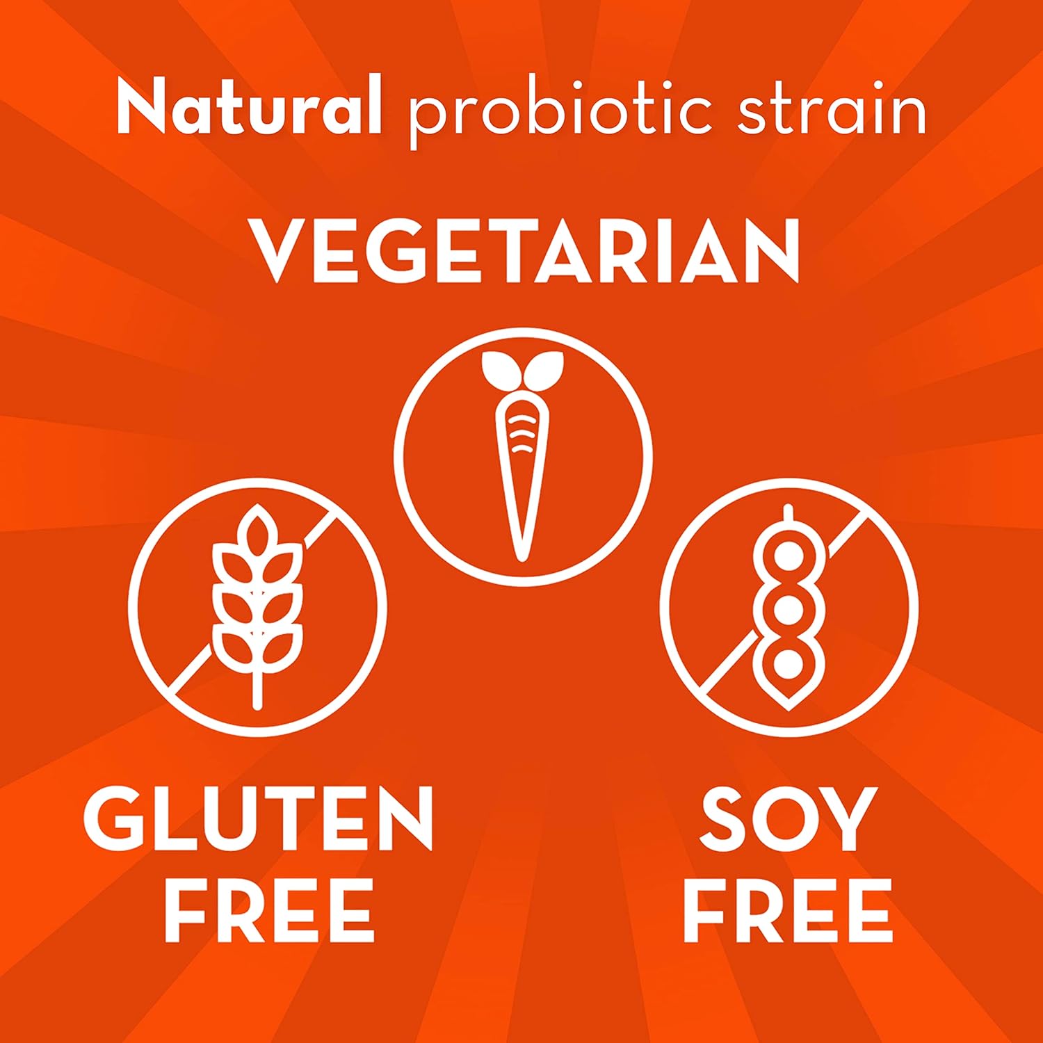 Probiotic Supplement with Varying Packaging Sizes for Optimal Alignment