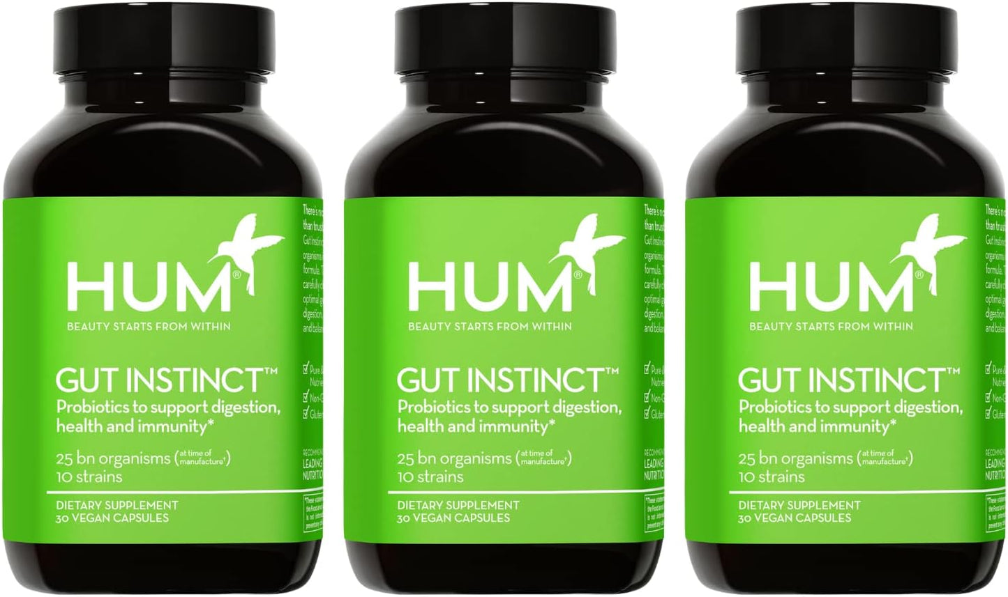 Probiotics for Digestive Health - Daily Gut Support for Men and Women with Lactobacillus and Bifidobacterium Strains - 90 Count