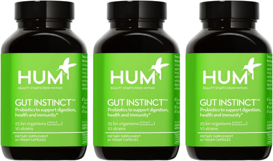 Probiotics for Digestive Health - Daily Gut Support for Men and Women with Lactobacillus and Bifidobacterium Strains - 90 Count