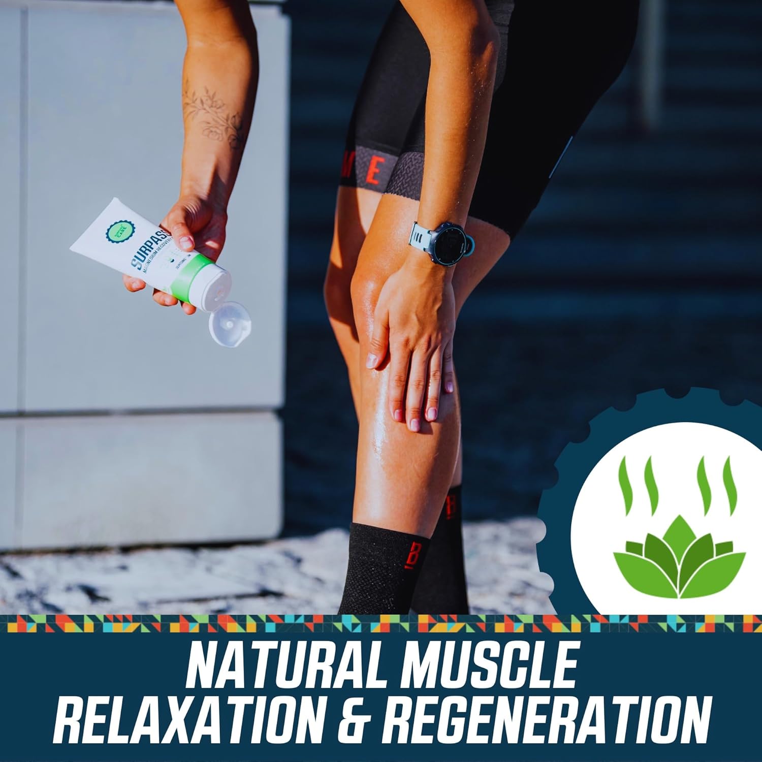 Professional Grade Magnesium Menthol Gel for Athletes | Muscle Cooling & Recovery | Prevent Cramps | High-Absorption Topical Magnesium (6.76oz)