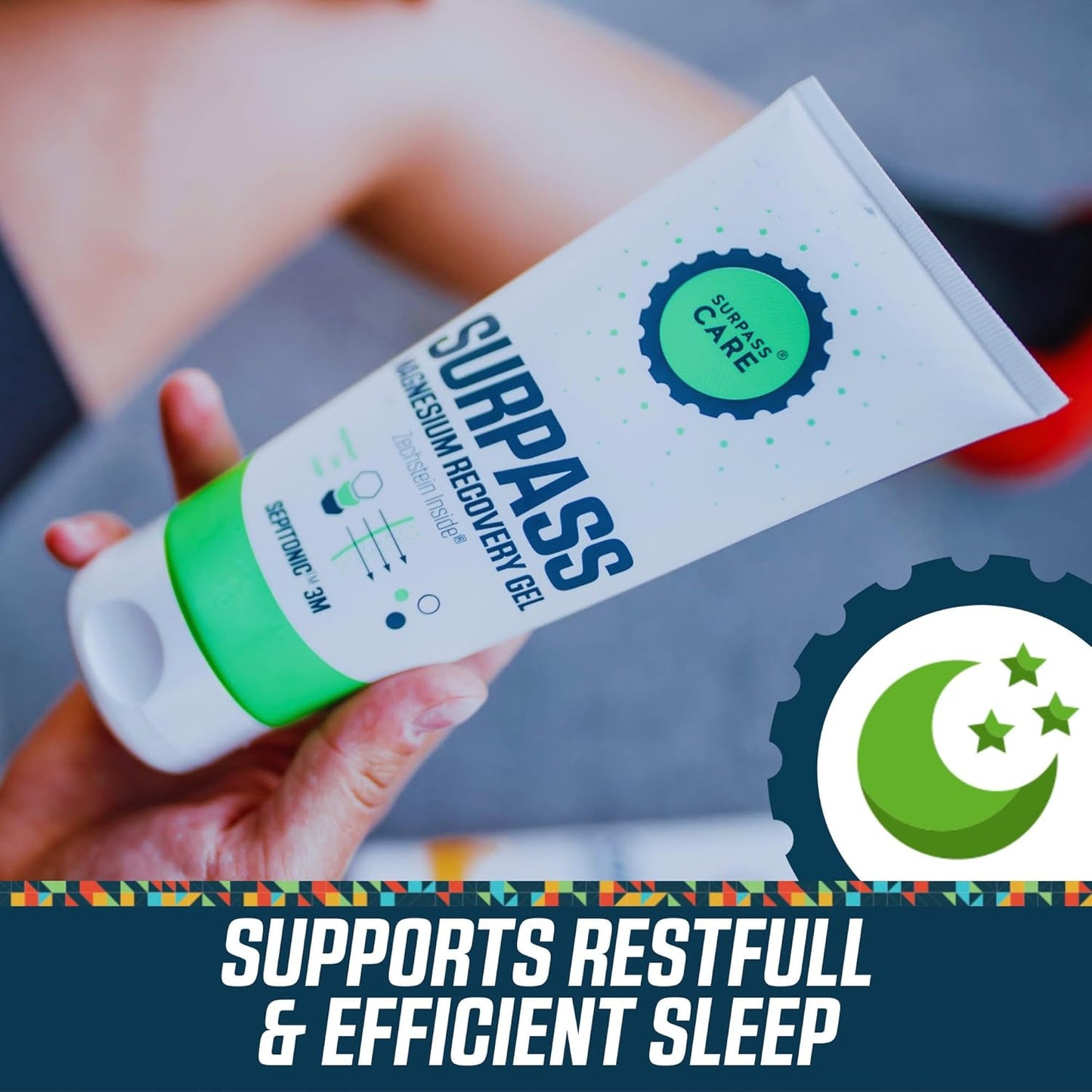 Professional Grade Magnesium Menthol Gel for Athletes | Muscle Cooling & Recovery | Prevent Cramps | High-Absorption Topical Magnesium (6.76oz)