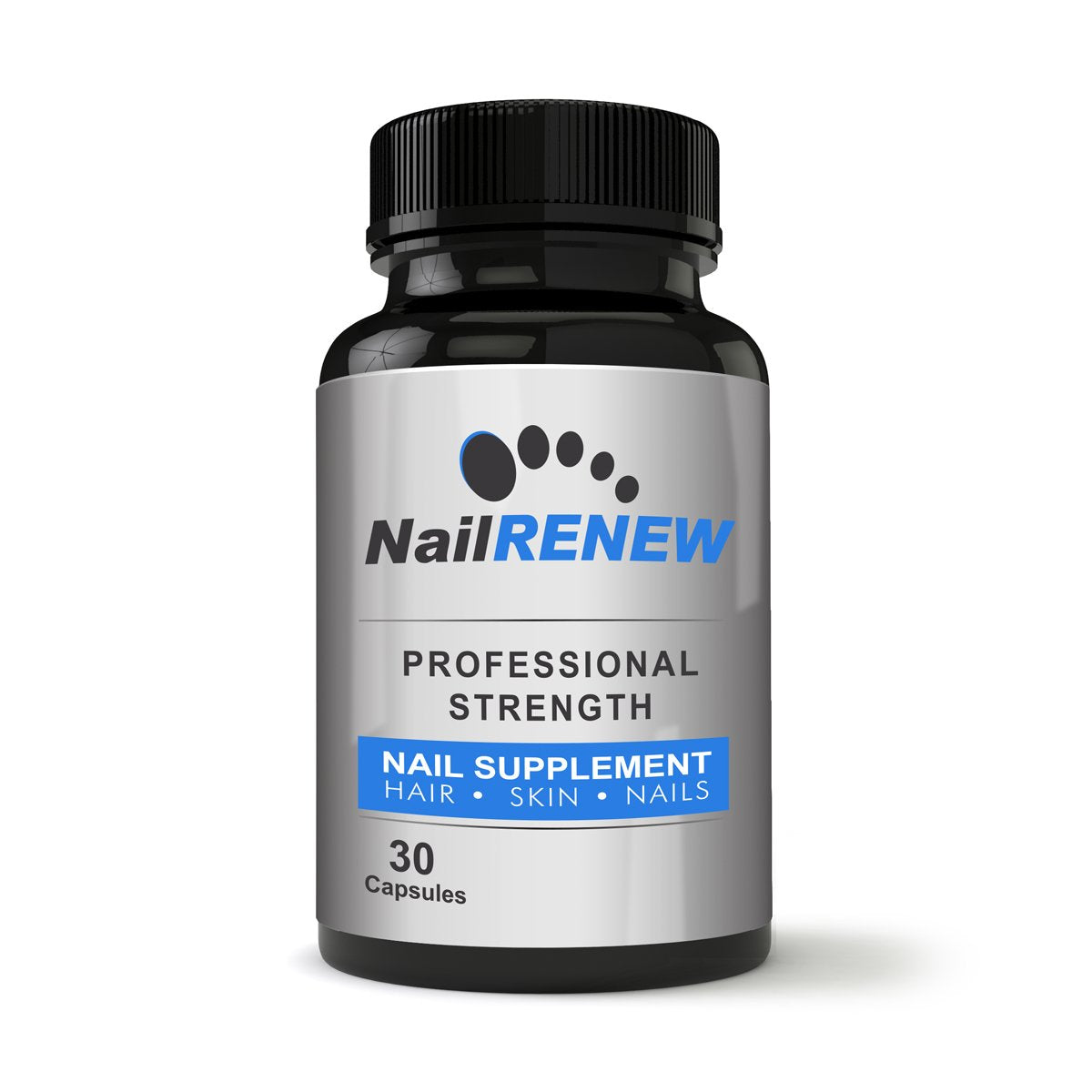 Professional Strength NailRENEW Daily Supplement with Biotin and Vitamins - 30 Capsules