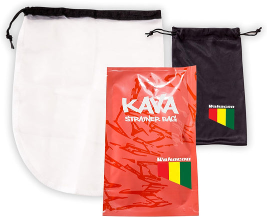 Professional Wakacon Kava Strainer Bag for Traditional Preparation of Kava Root Powder