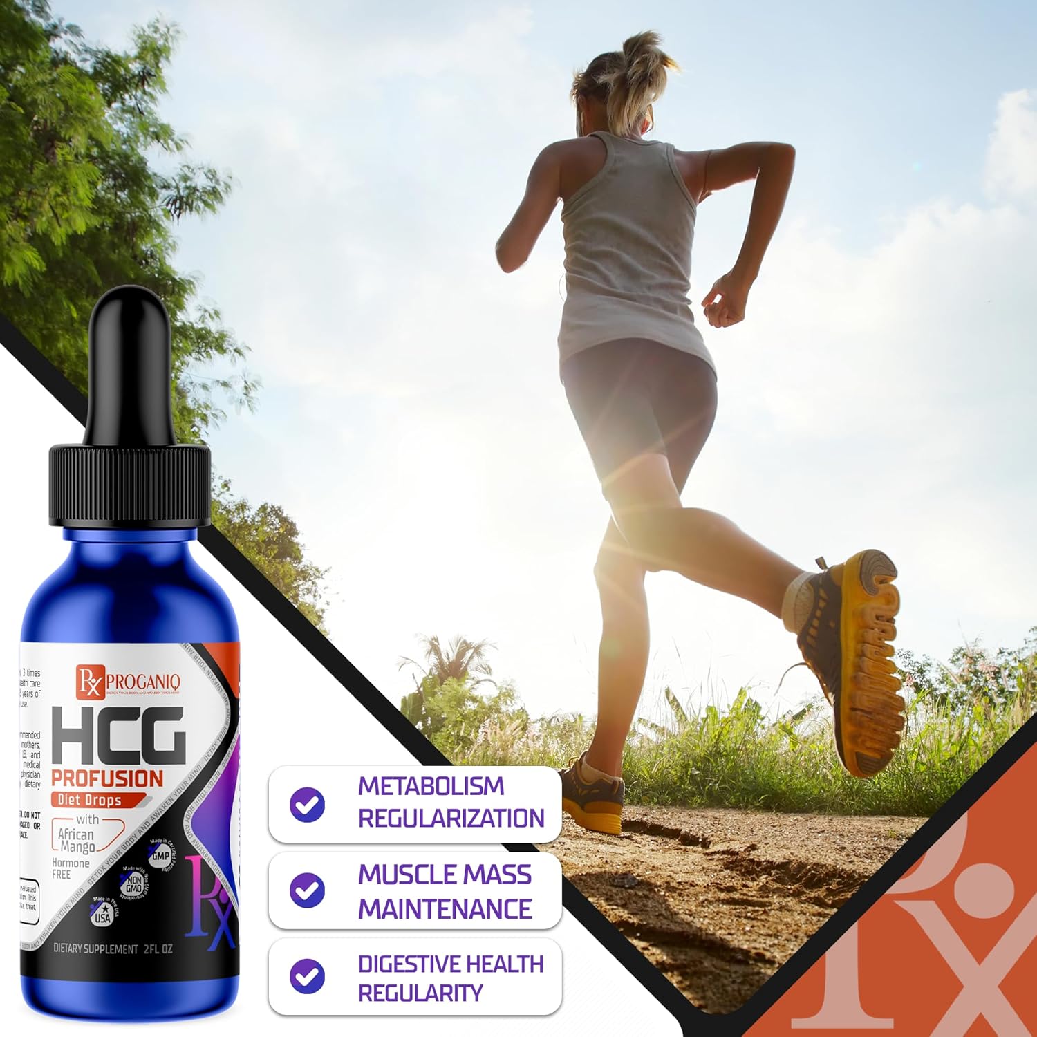 ProganIQ Detox & Mind Awakening Drops - Advanced Weight Management with African Mango - Hormone Free - Made in USA - 30 Day Supply