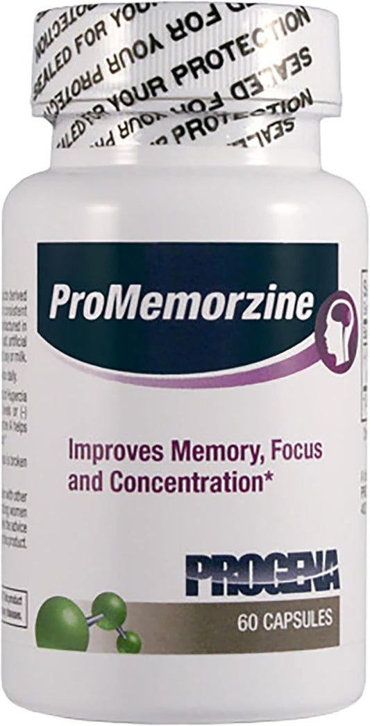 Progena ProMemorzine Memory Support Complex Supplement - 60 Capsules
