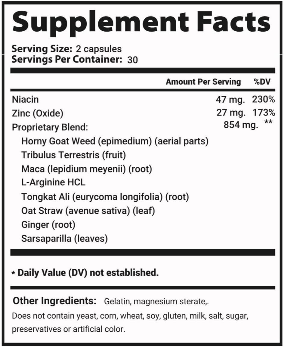 Prolong Power Supplement Capsules - Mega Hits, 2 Pack, 120 Capsules