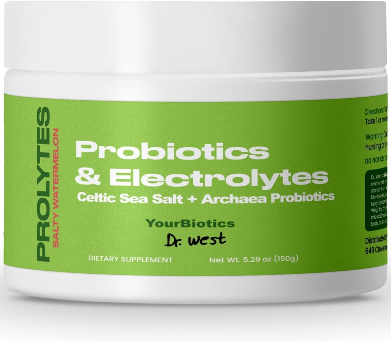 Prolytes Electrolyte Powder with Probiotics for Gut Health - Sugar Free Keto Hydration Drink for Men and Women - Watermelon Flavor
