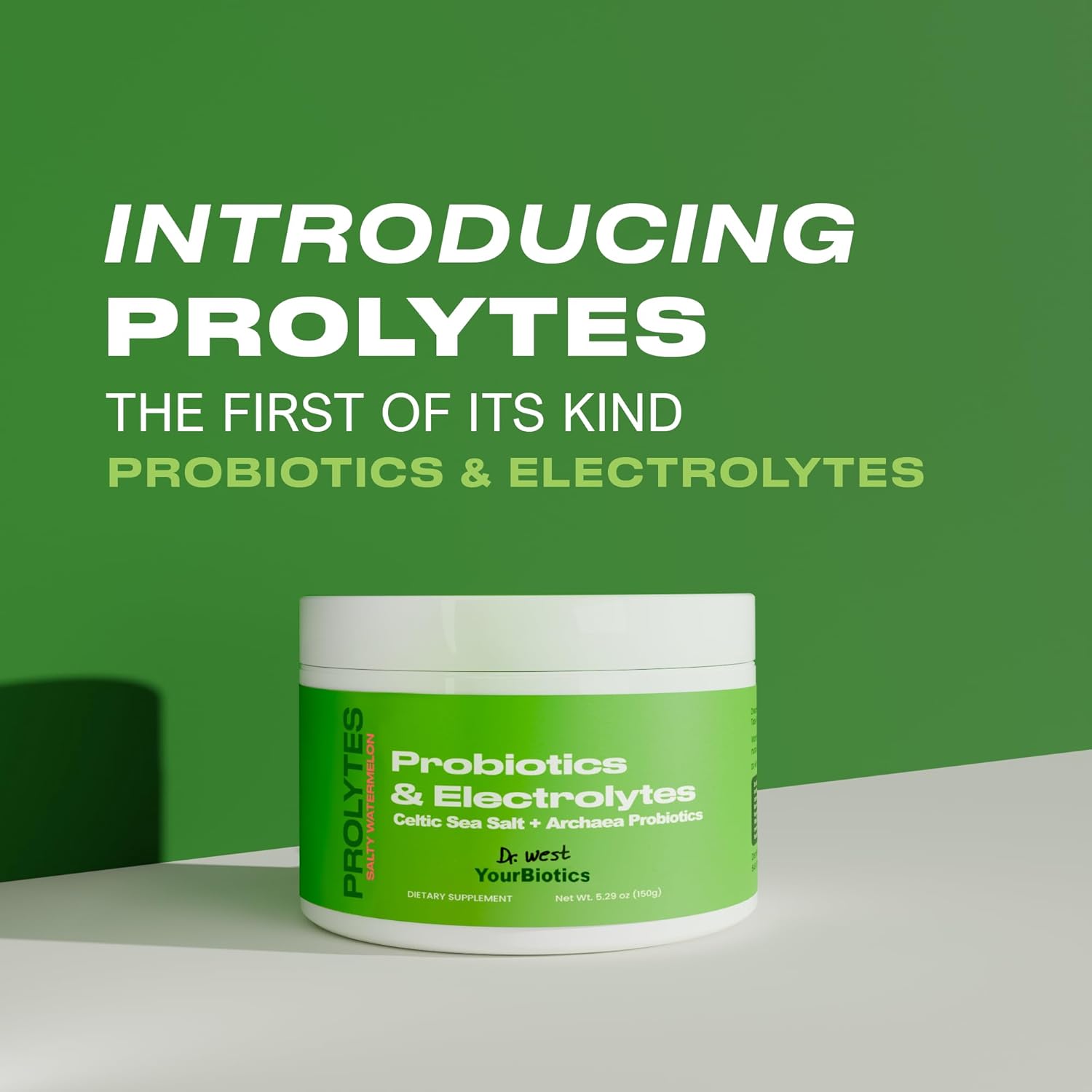 Prolytes Electrolyte Powder with Probiotics for Gut Health - Sugar Free Keto Hydration Drink for Men and Women - Watermelon Flavor