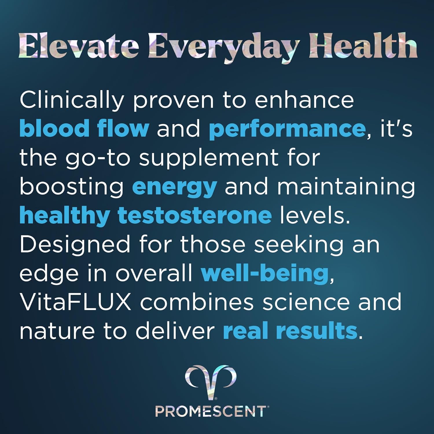 Promescent Adult Flushable Wipes + VitaFLUX Triple Power Nitric Oxide Supplement - Male Performance Boost with L Arginine, L Carnitine, Zinc, Magnesium - Amino Acids for Energy and Stamina