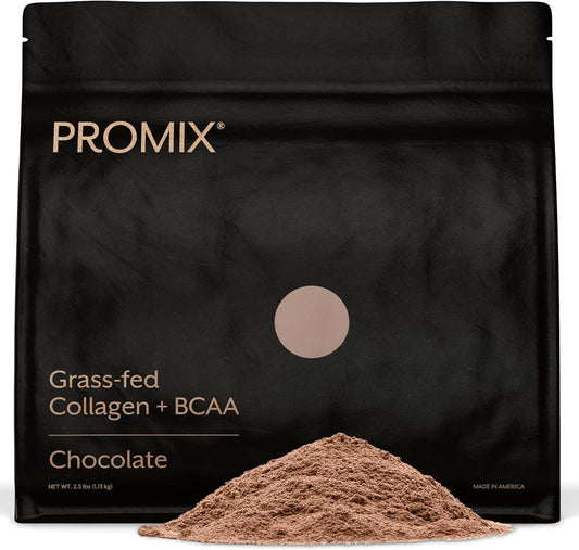ProMix Nutrition Chocolate Collagen Peptides & BCAA Powder 2.5lb Bulk - Hydrolyzed Protein for Skin, Bones, Joints & Recovery - Add to Shakes, Smoothies & Baking - BoostGo Australia
