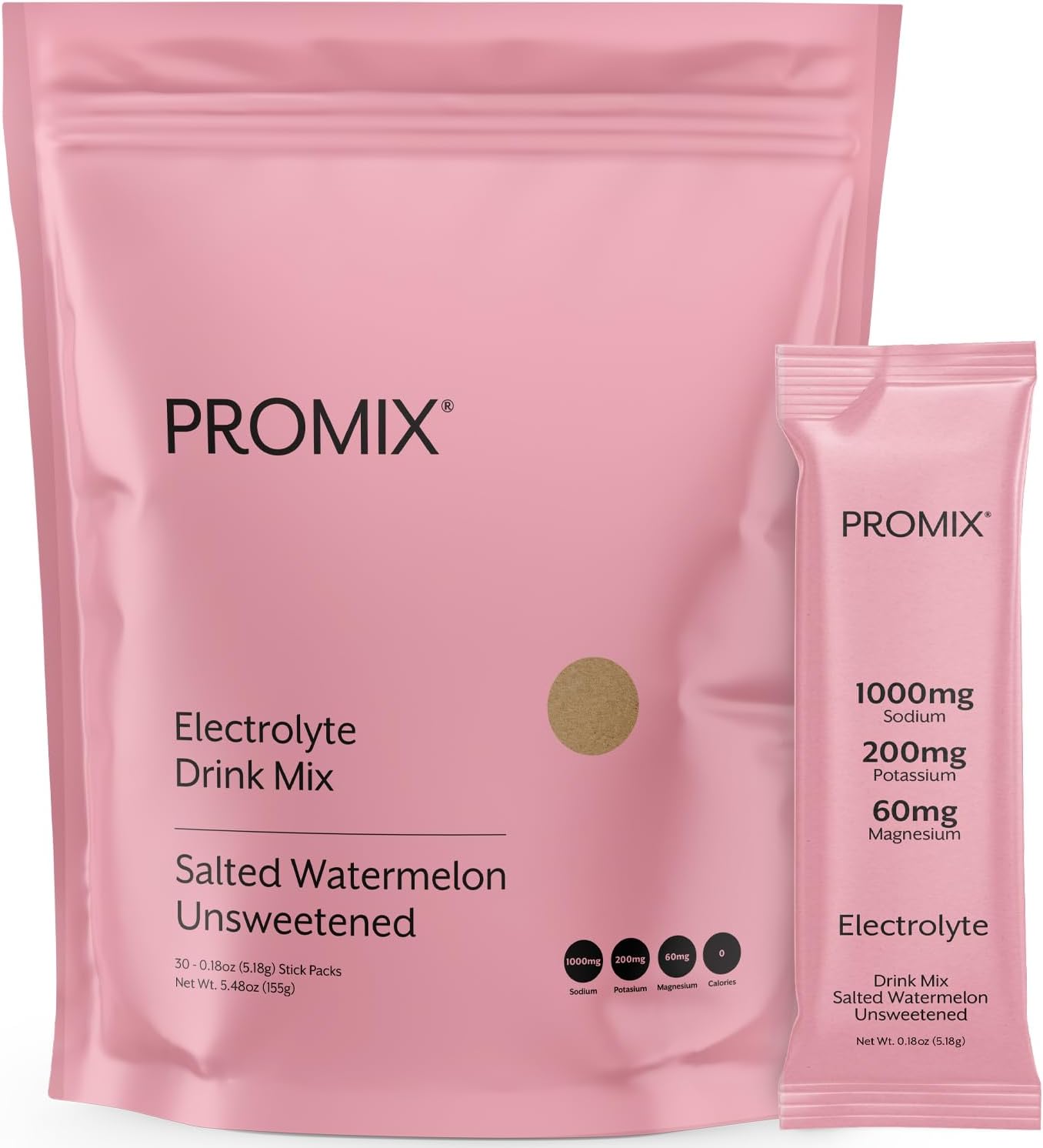 Promix Nutrition Electrolyte Watermelon Stick Packs - 30ct, Single Serving