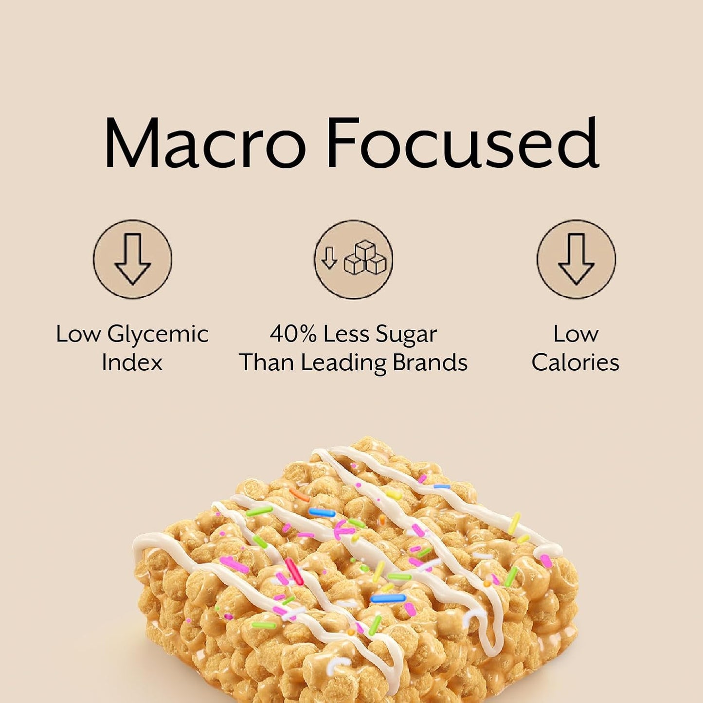 ProMix Nutrition Protein Puff Bars, 12-Pack - Madagascar Vanilla Flavor - Marshmallow Crispy Treat - High Protein & Low Calorie Snack - Gluten, Soy, & Corn Free