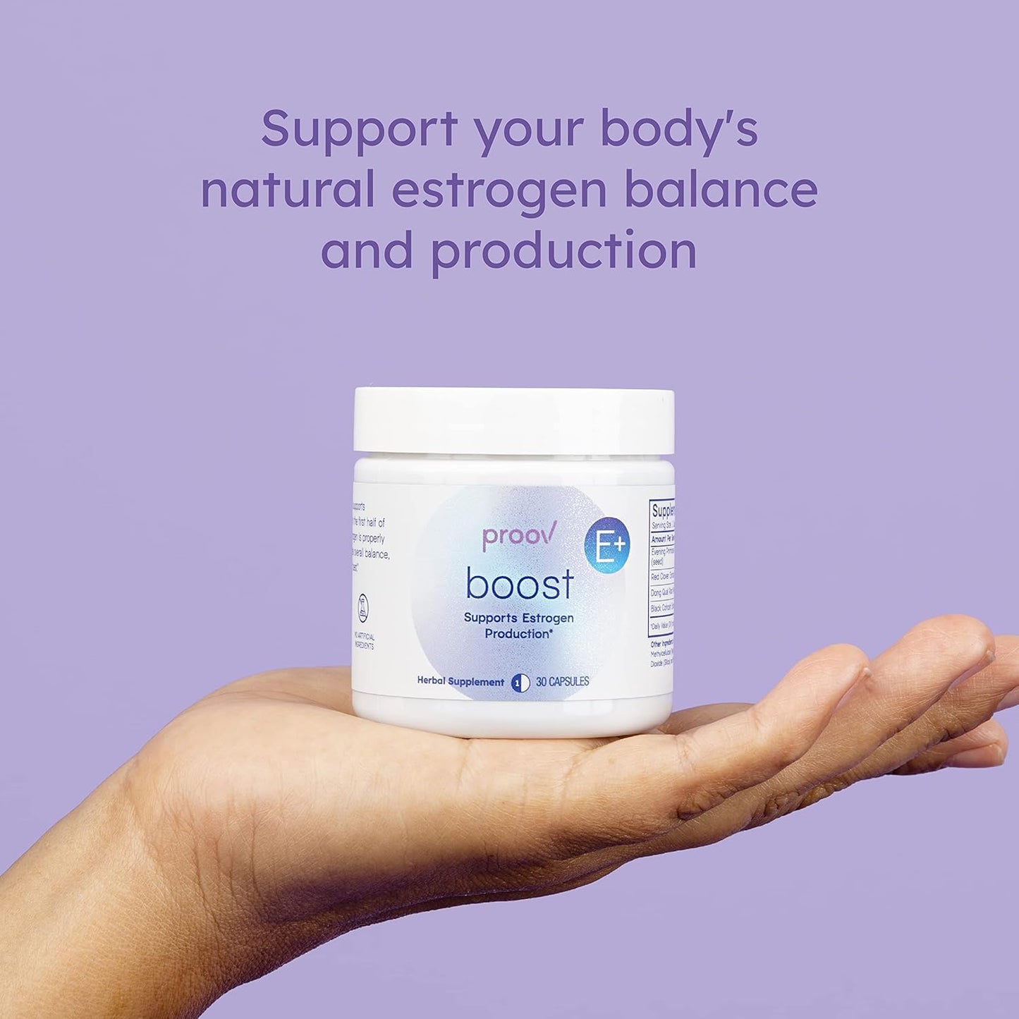 Proov Balancing Oil (Lemon) with Pro and Boost Supplements for Natural Progesterone and Estrogen Balance