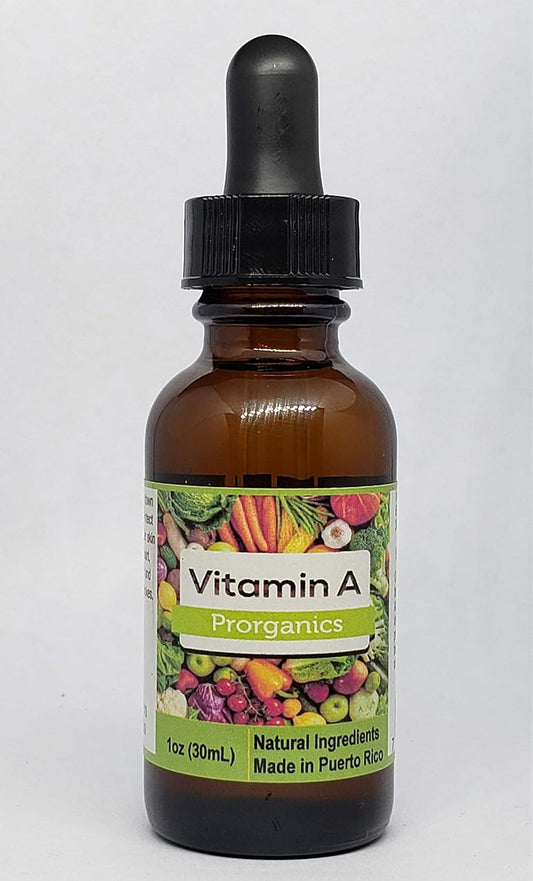 Prorganics Rare Organic Liquid Vitamin A - 1oz Bottle for Immune Support and Overall Health