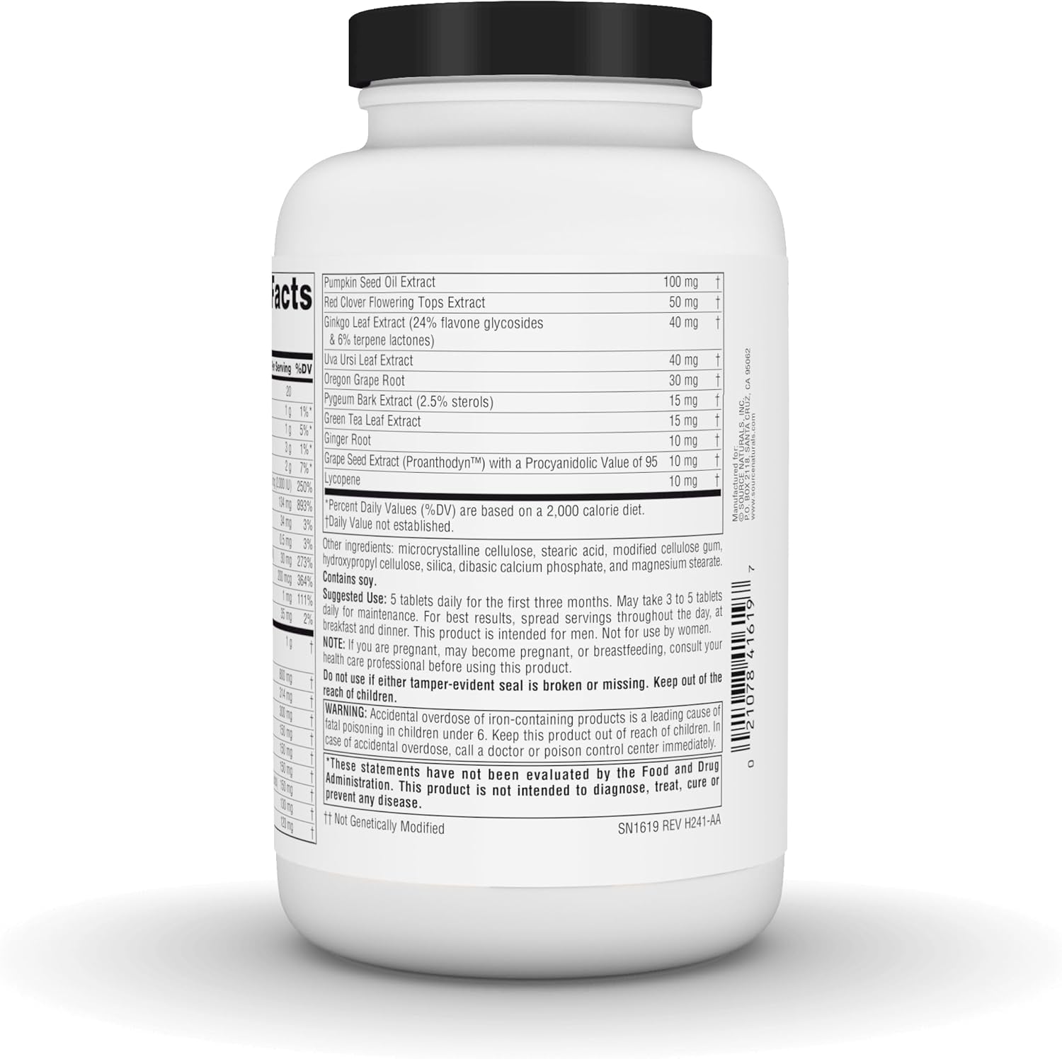 Prosta-Response with Non-GMO Soy for Prostate Health - 180 Tablets