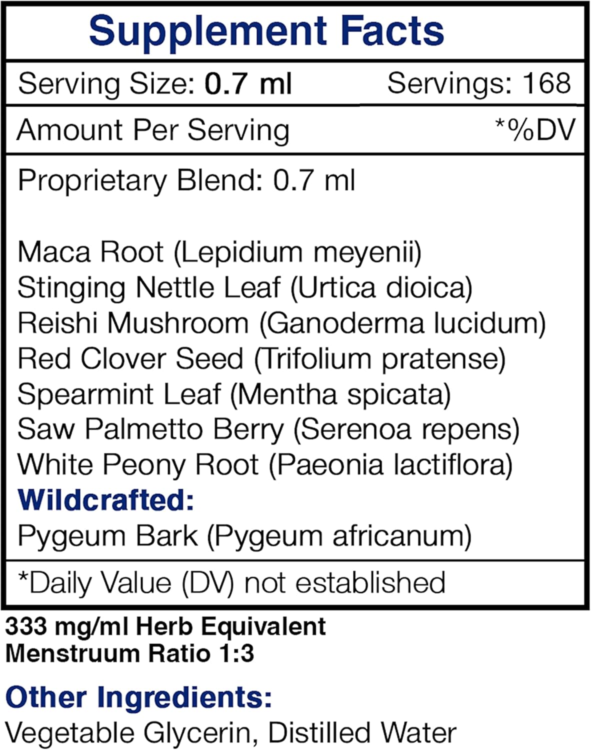 Prosta Vigor Herbal Extract Tincture - Alcohol-Free Prostate Support with Pygeum, Maca, Nettle, Reishi, Red Clover, Spearmint, Saw Palmetto, White Peony - 4 OZ Bottle