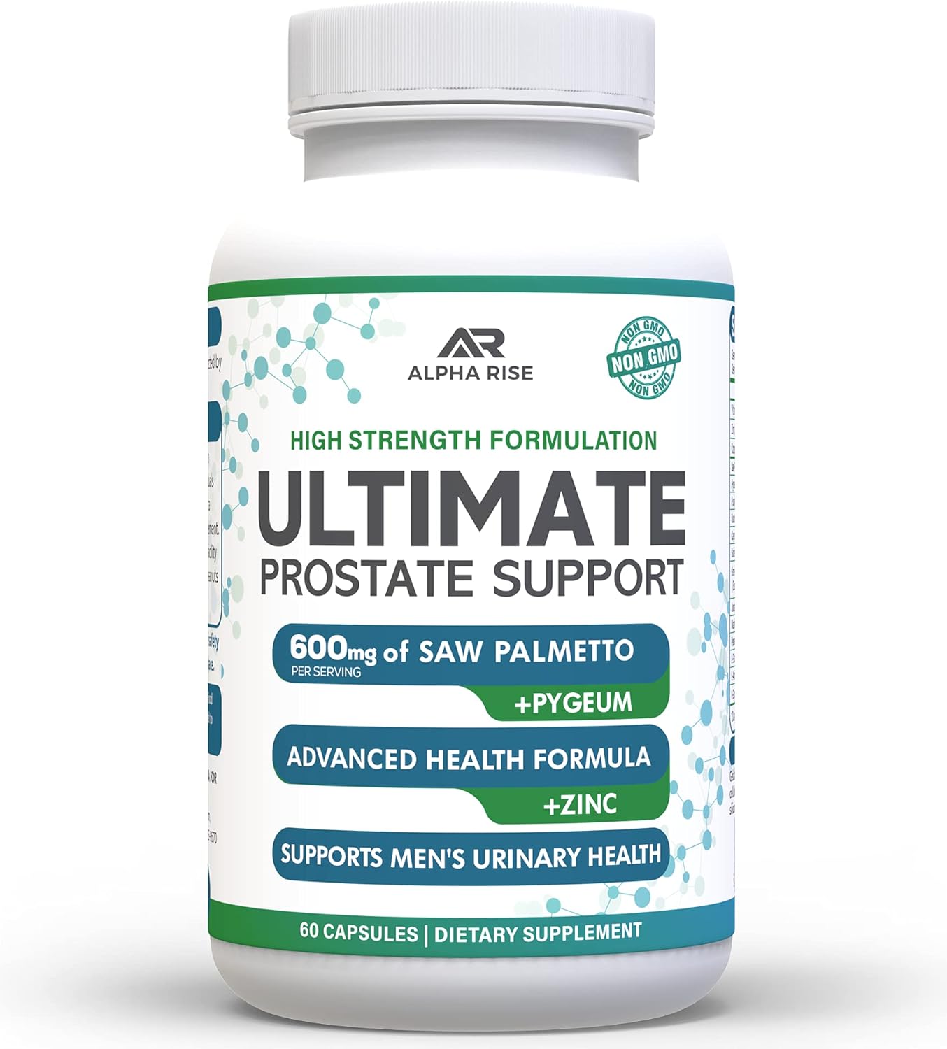 Prostate Health Support Bundle: Over-The-Counter Supplement + Vitamin ADK 10 + Olive Oil for Men (150 Capsules)