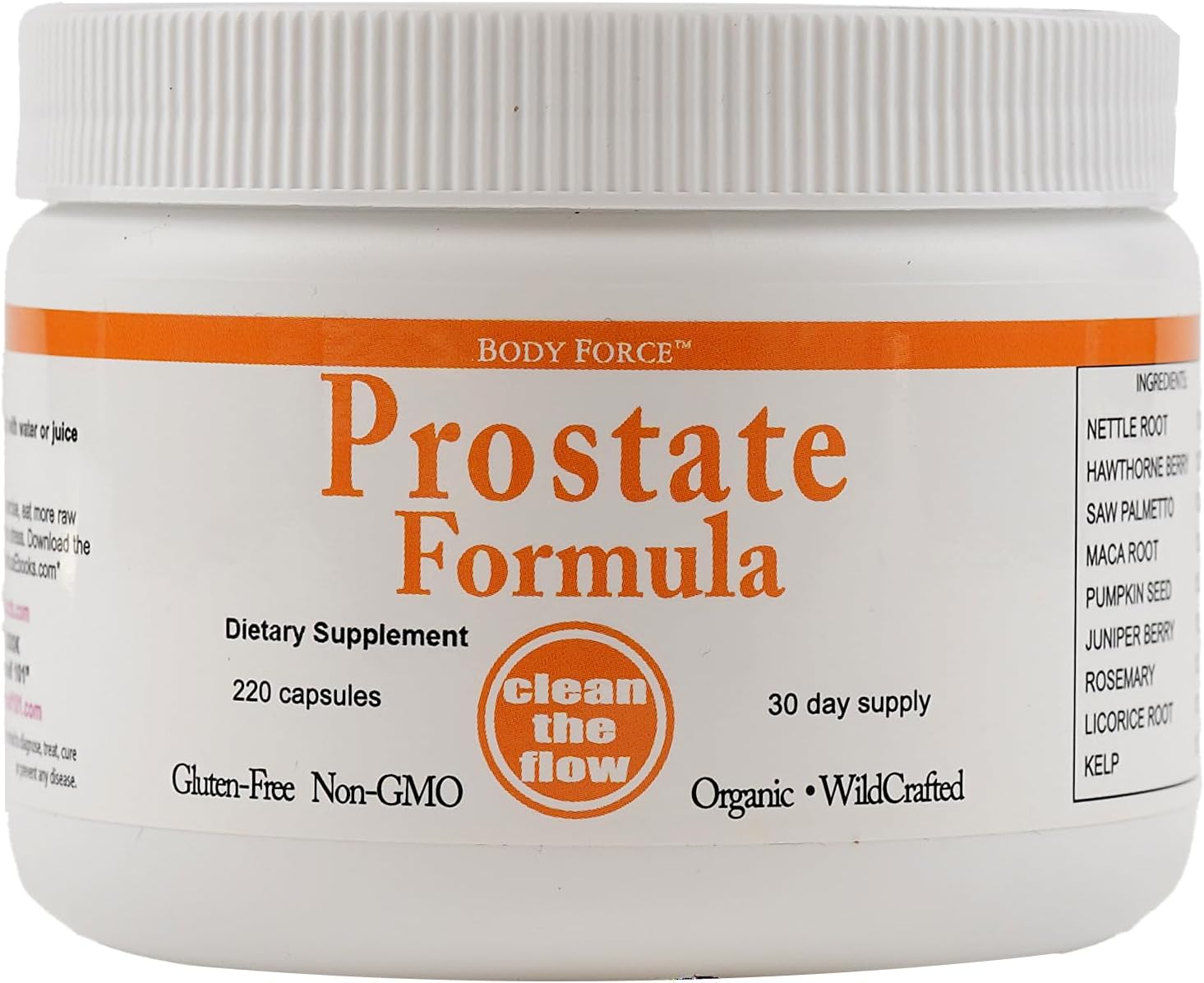 Prostate Health Support Capsules: Natural Botanical Formula