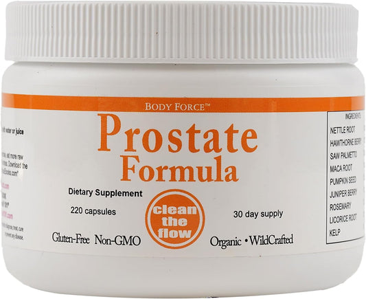 Prostate Health Support Capsules: Natural Botanical Formula