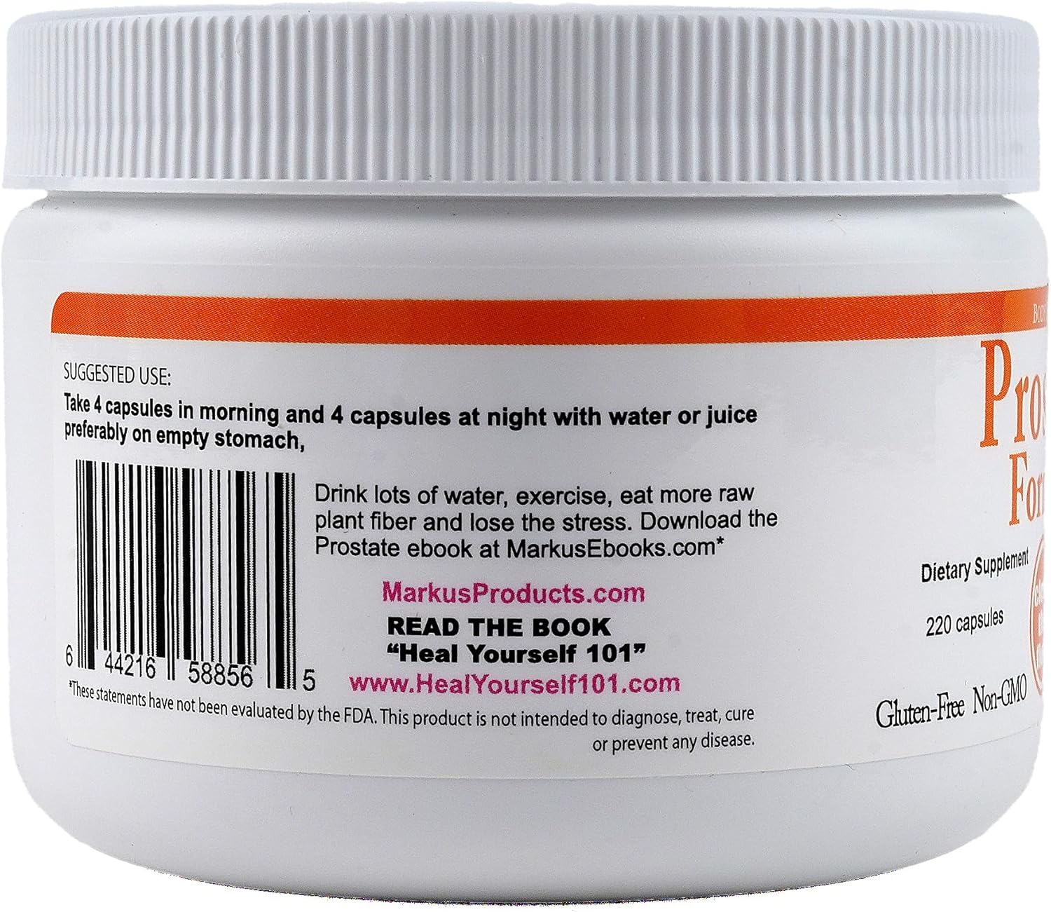 Prostate Health Support Capsules: Natural Botanical Formula