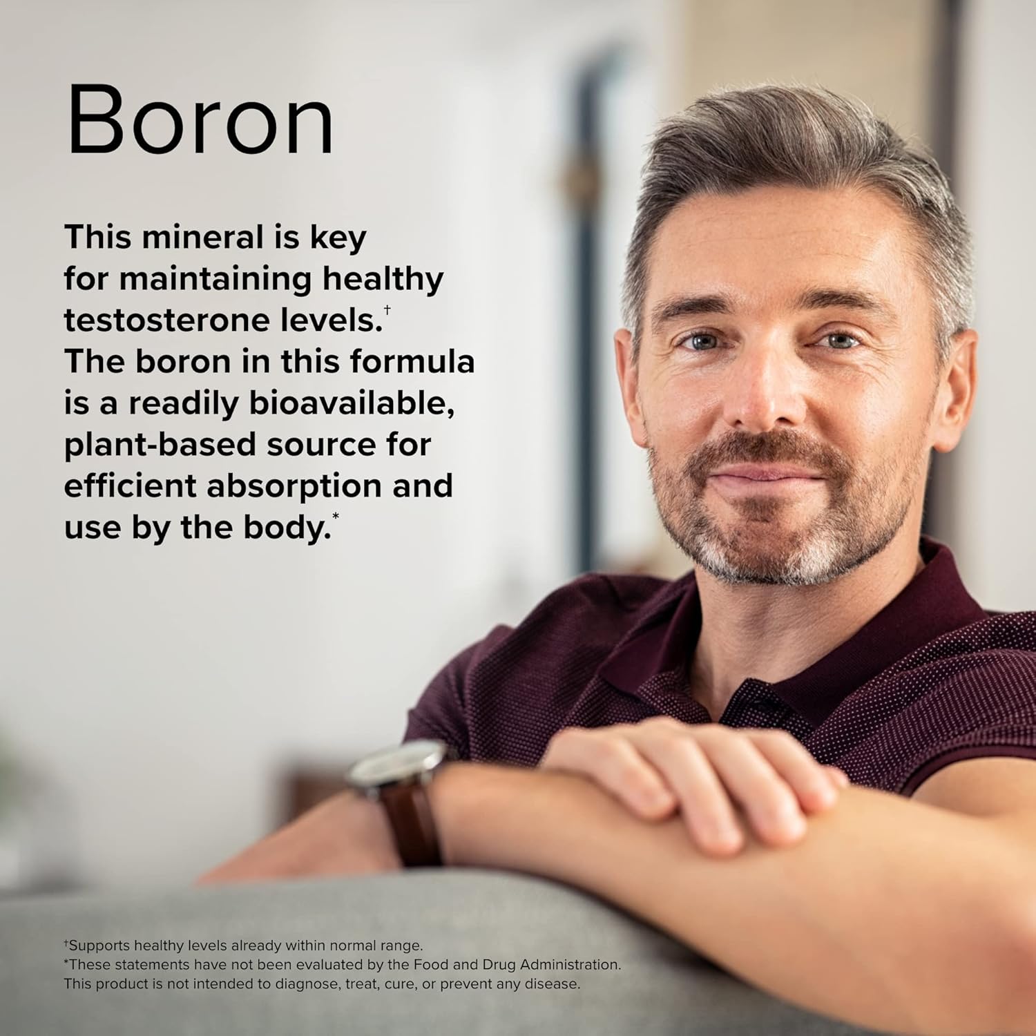 Prostate Health Support Softgels with Boron, Saw Palmetto, and Zinc - Non-GMO & Gluten-Free - 30 Softgels